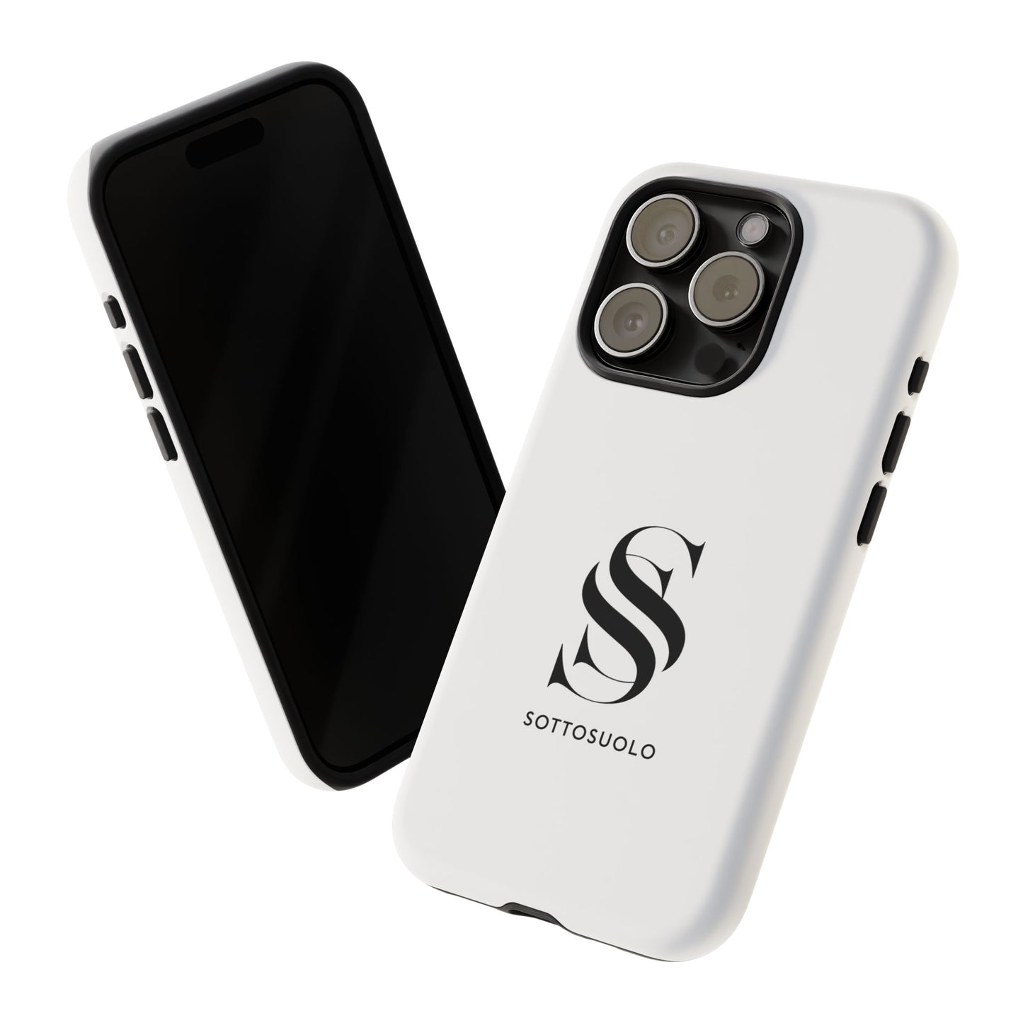 Sleek Phone Case with Monogram, Tough Phone Cover, Customizable Cases, Stylish Gadget Accessory, Gift for Tech Lovers, Modern Design