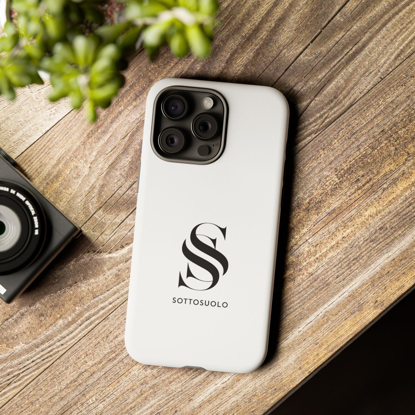 Sleek Phone Case with Monogram, Tough Phone Cover, Customizable Cases, Stylish Gadget Accessory, Gift for Tech Lovers, Modern Design