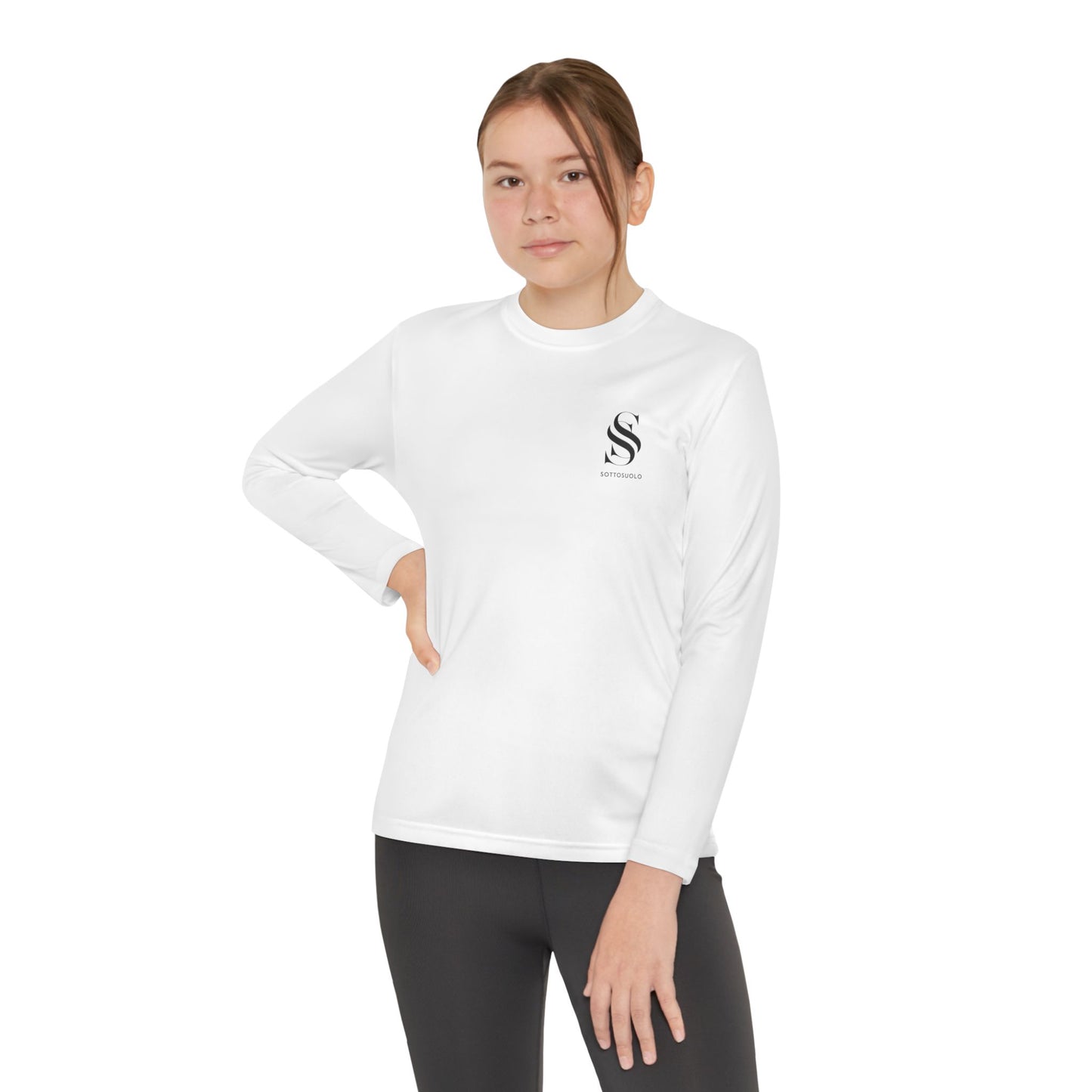 Youth Long Sleeve Competitor Tee - Perfect for Sports, Casual Wear, Active Lifestyle, Gift for Kids, Outdoor Adventures