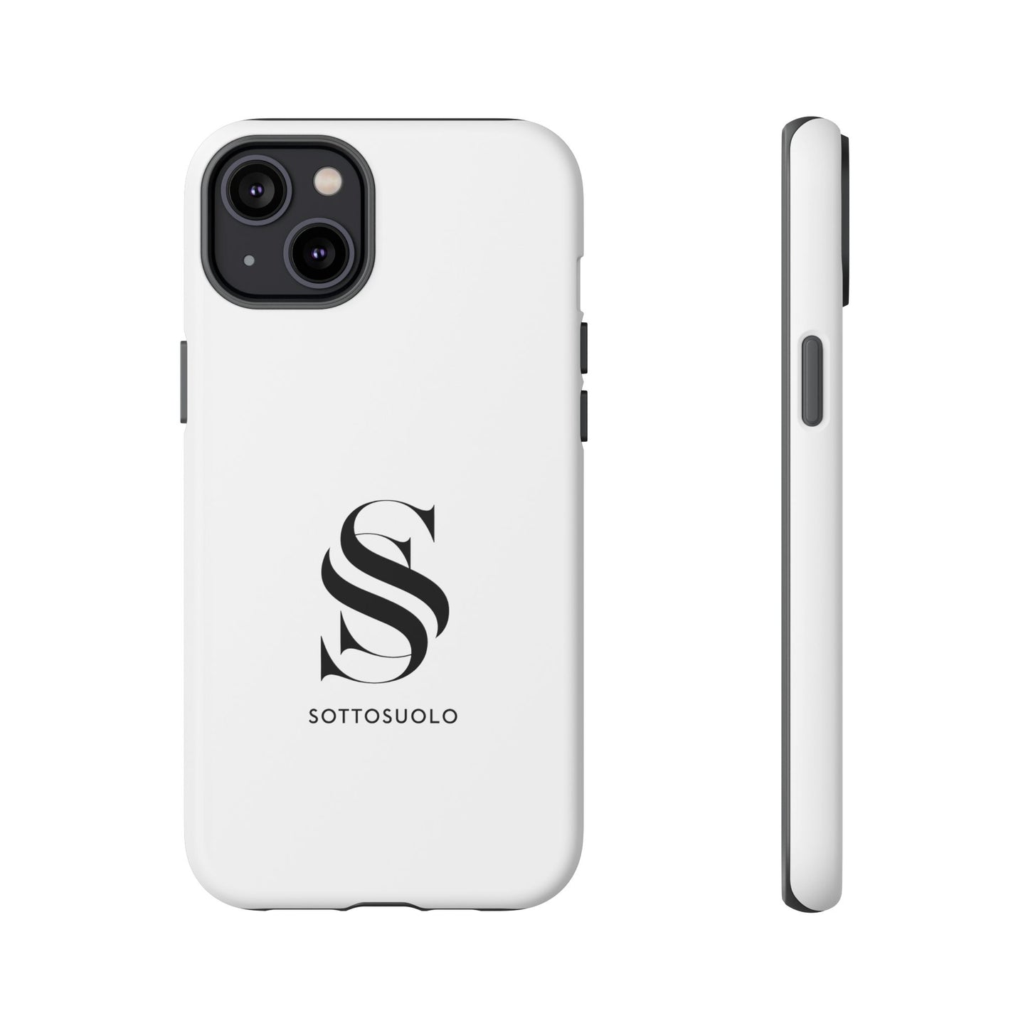 Sleek Phone Case with Monogram, Tough Phone Cover, Customizable Cases, Stylish Gadget Accessory, Gift for Tech Lovers, Modern Design