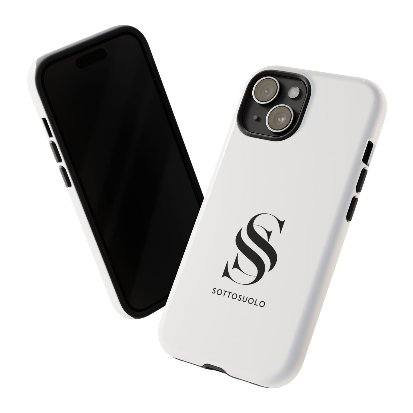 Sleek Phone Case with Monogram, Tough Phone Cover, Customizable Cases, Stylish Gadget Accessory, Gift for Tech Lovers, Modern Design