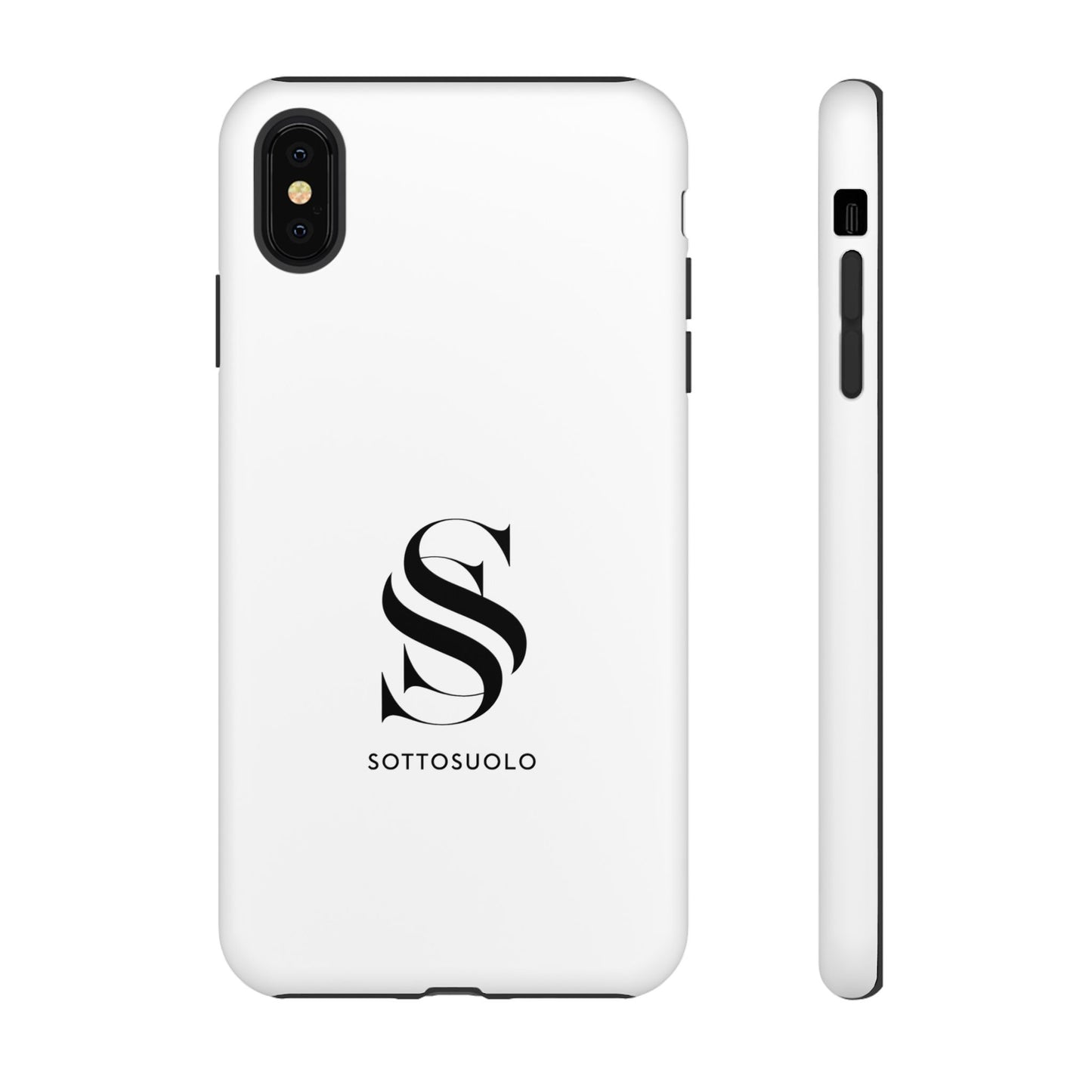 Sleek Phone Case with Monogram, Tough Phone Cover, Customizable Cases, Stylish Gadget Accessory, Gift for Tech Lovers, Modern Design