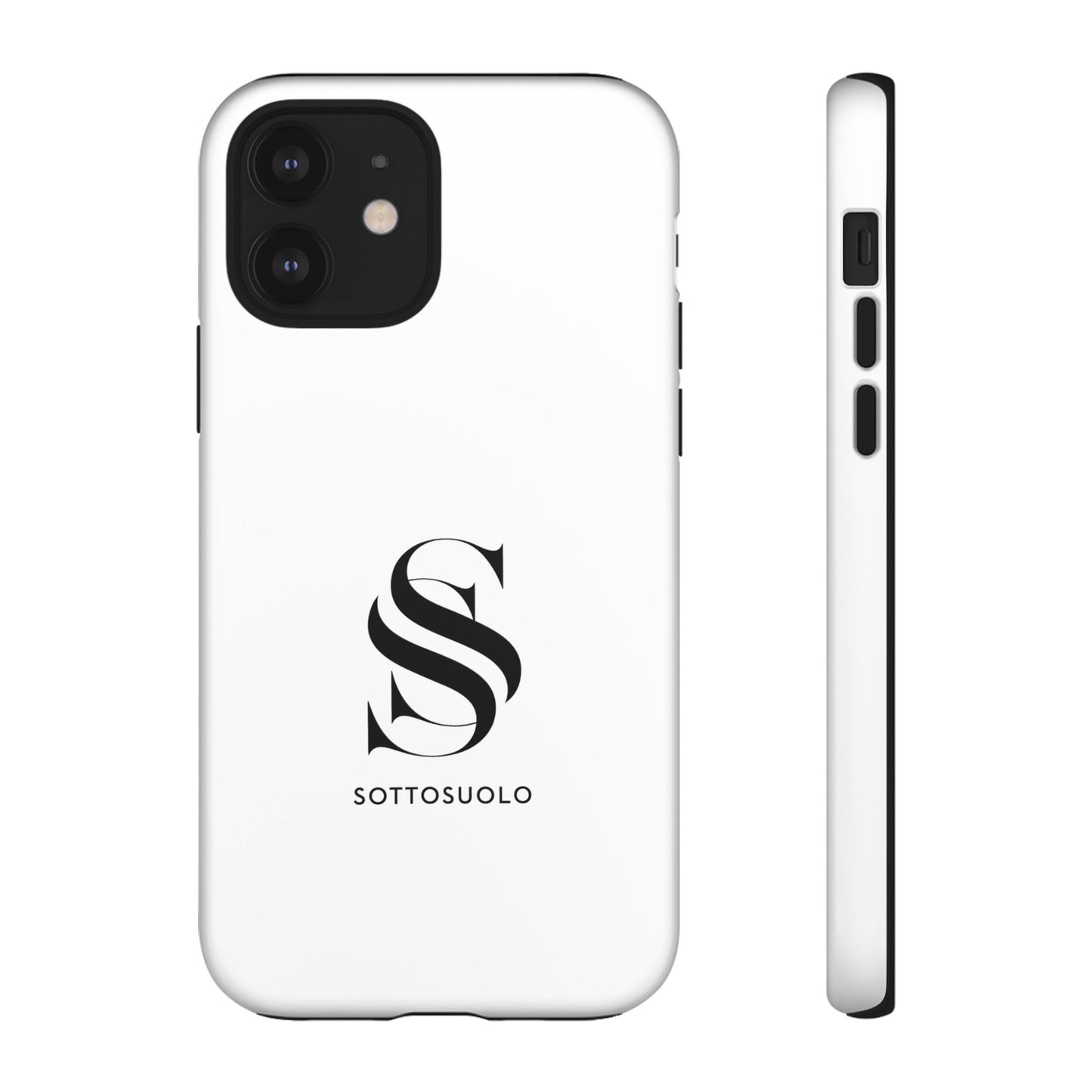 Sleek Phone Case with Monogram, Tough Phone Cover, Customizable Cases, Stylish Gadget Accessory, Gift for Tech Lovers, Modern Design