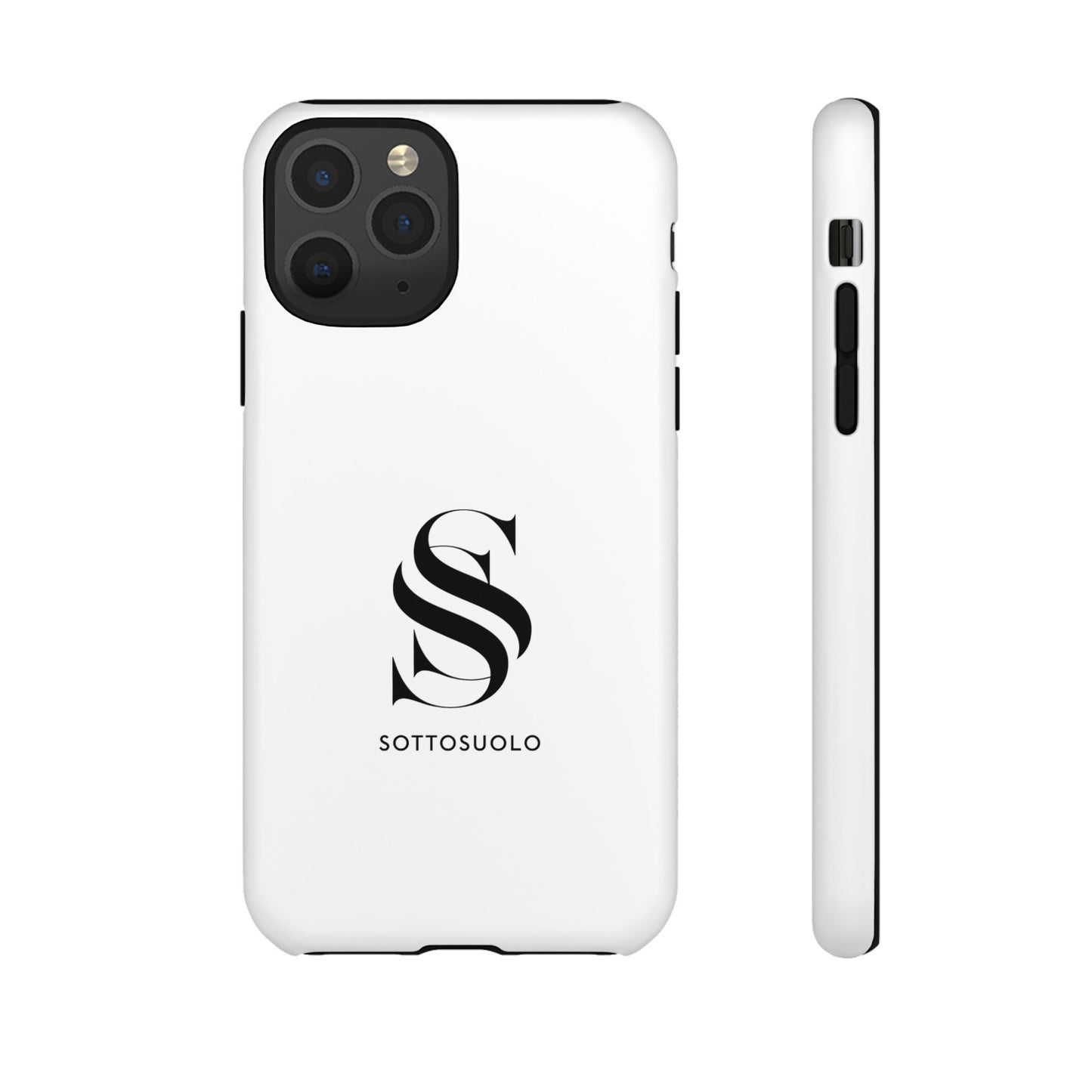 Sleek Phone Case with Monogram, Tough Phone Cover, Customizable Cases, Stylish Gadget Accessory, Gift for Tech Lovers, Modern Design