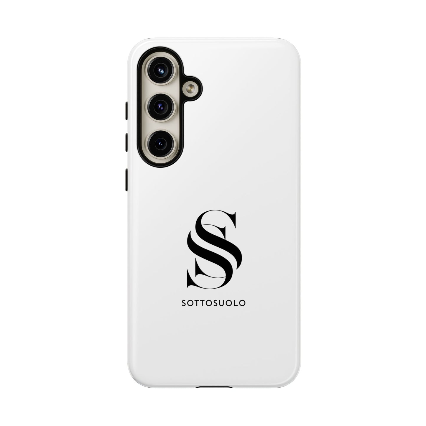 Sleek Phone Case with Monogram, Tough Phone Cover, Customizable Cases, Stylish Gadget Accessory, Gift for Tech Lovers, Modern Design