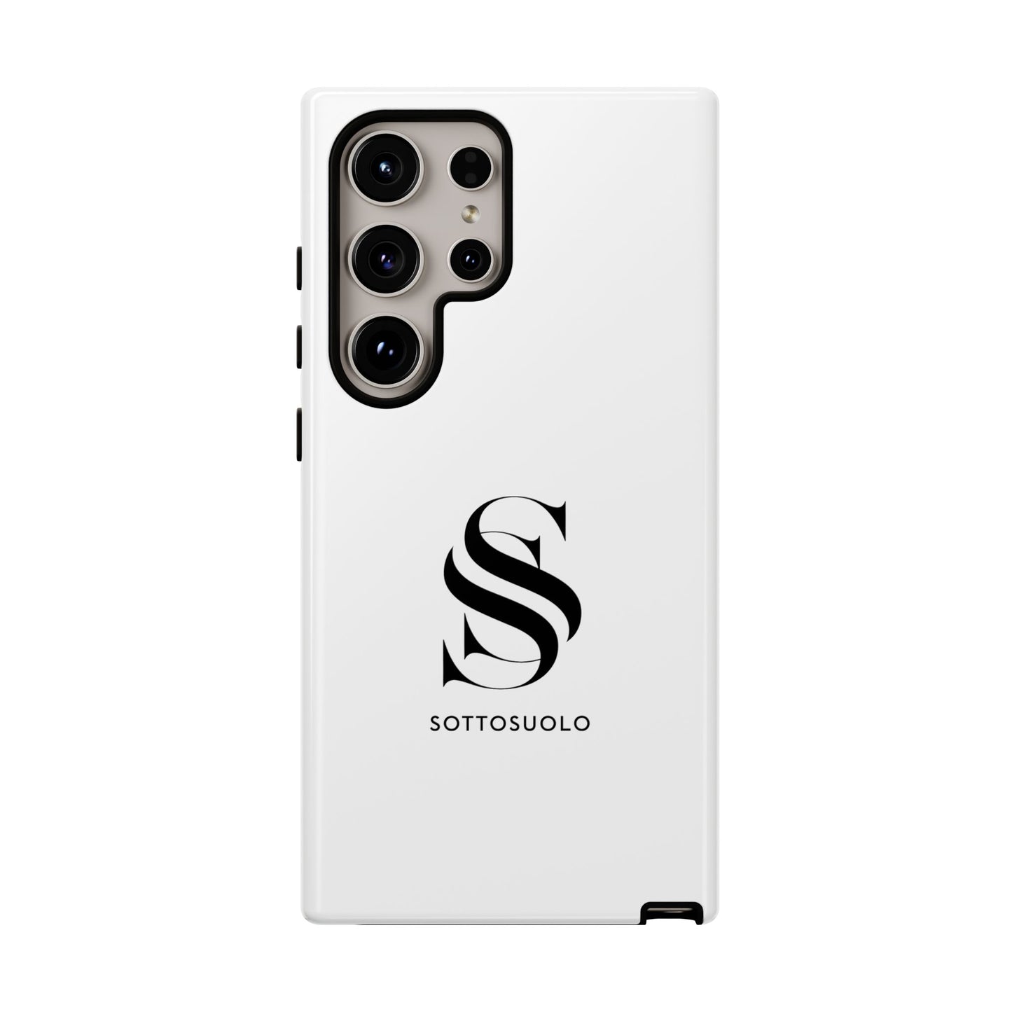 Sleek Phone Case with Monogram, Tough Phone Cover, Customizable Cases, Stylish Gadget Accessory, Gift for Tech Lovers, Modern Design