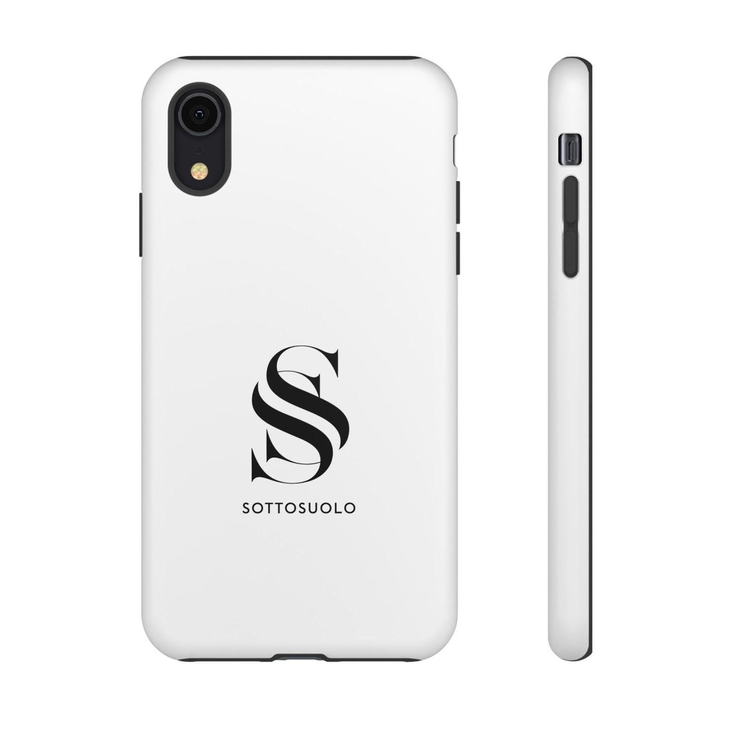 Sleek Phone Case with Monogram, Tough Phone Cover, Customizable Cases, Stylish Gadget Accessory, Gift for Tech Lovers, Modern Design