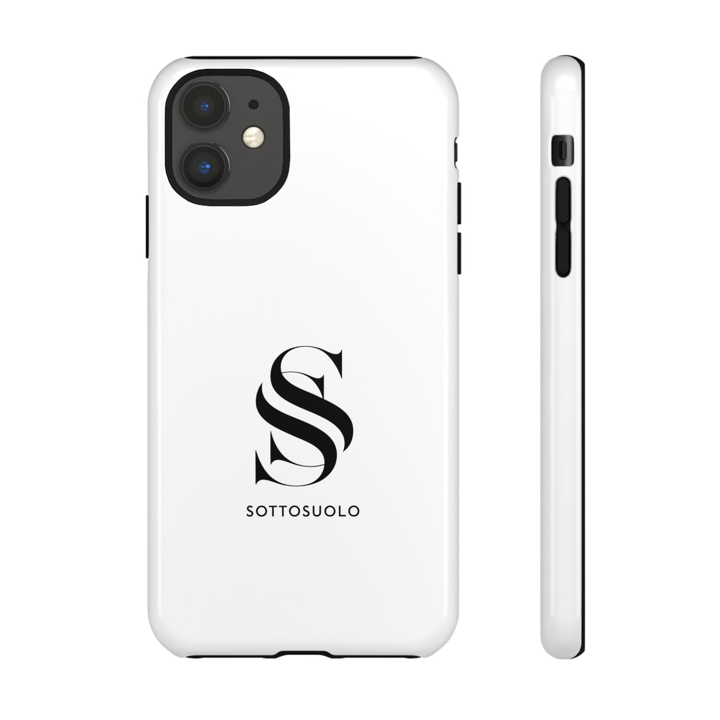 Sleek Phone Case with Monogram, Tough Phone Cover, Customizable Cases, Stylish Gadget Accessory, Gift for Tech Lovers, Modern Design