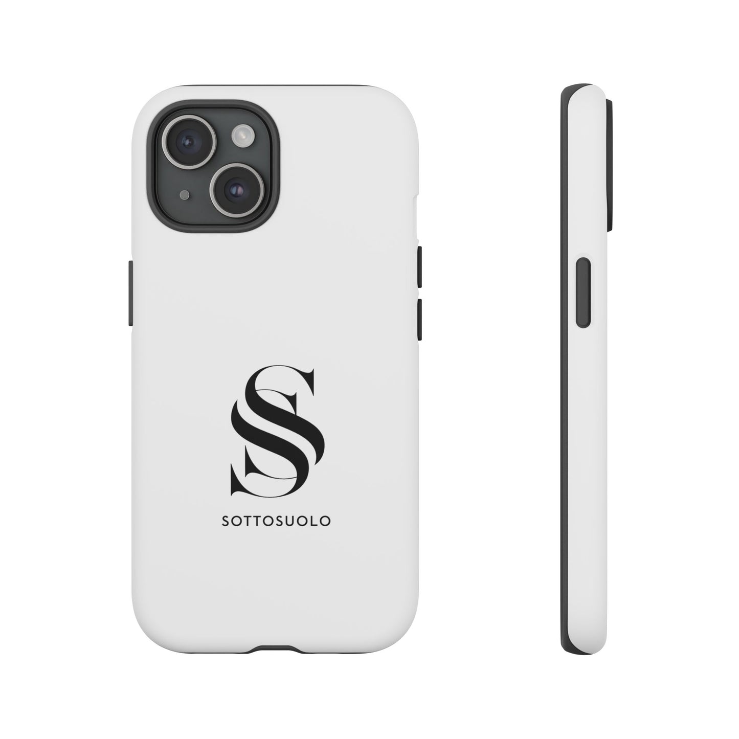 Sleek Phone Case with Monogram, Tough Phone Cover, Customizable Cases, Stylish Gadget Accessory, Gift for Tech Lovers, Modern Design