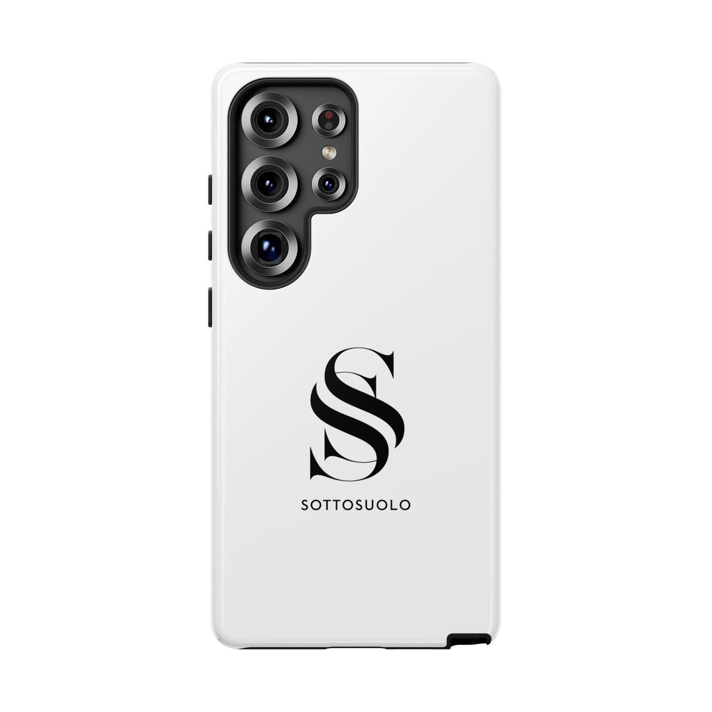 Sleek Phone Case with Monogram, Tough Phone Cover, Customizable Cases, Stylish Gadget Accessory, Gift for Tech Lovers, Modern Design