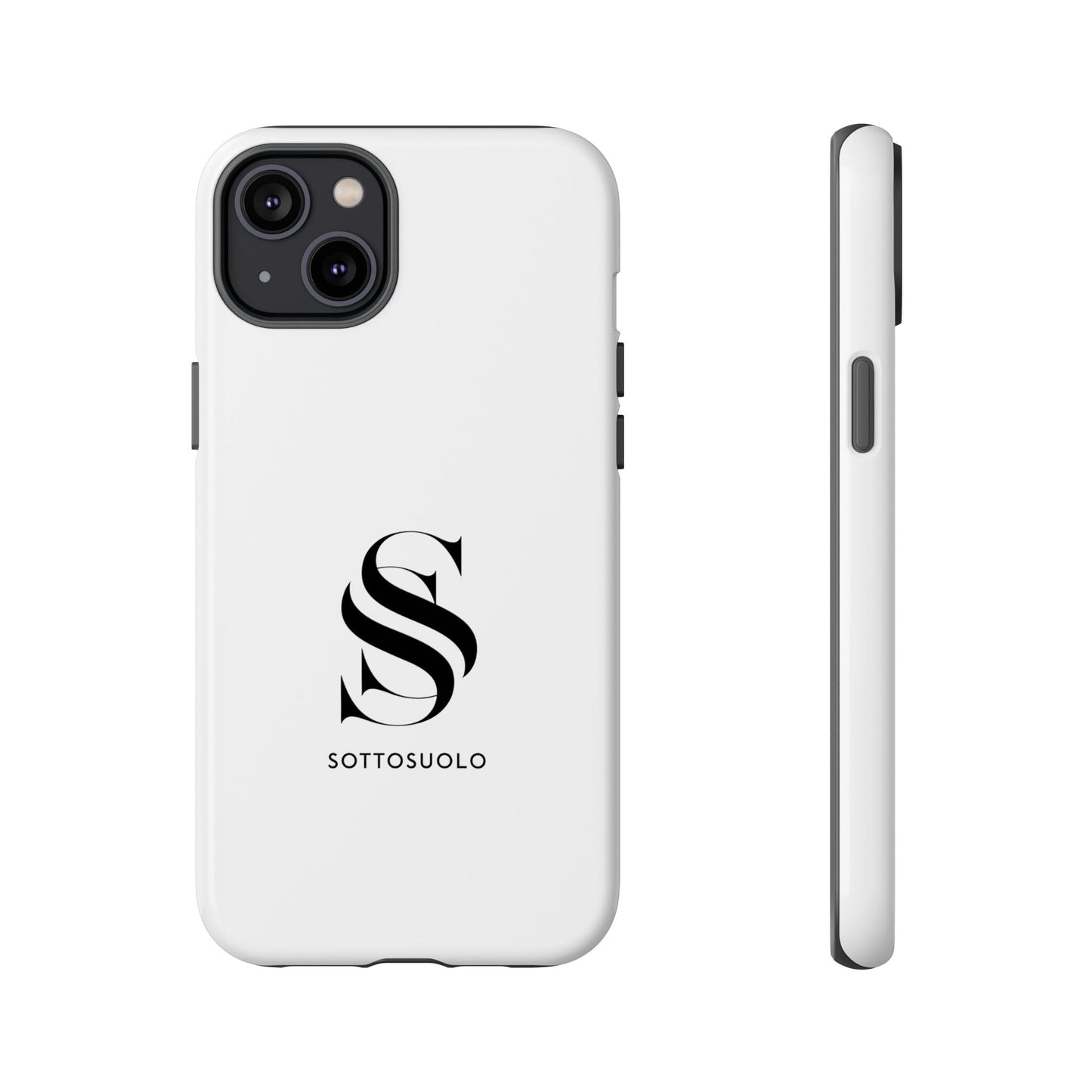 Sleek Phone Case with Monogram, Tough Phone Cover, Customizable Cases, Stylish Gadget Accessory, Gift for Tech Lovers, Modern Design