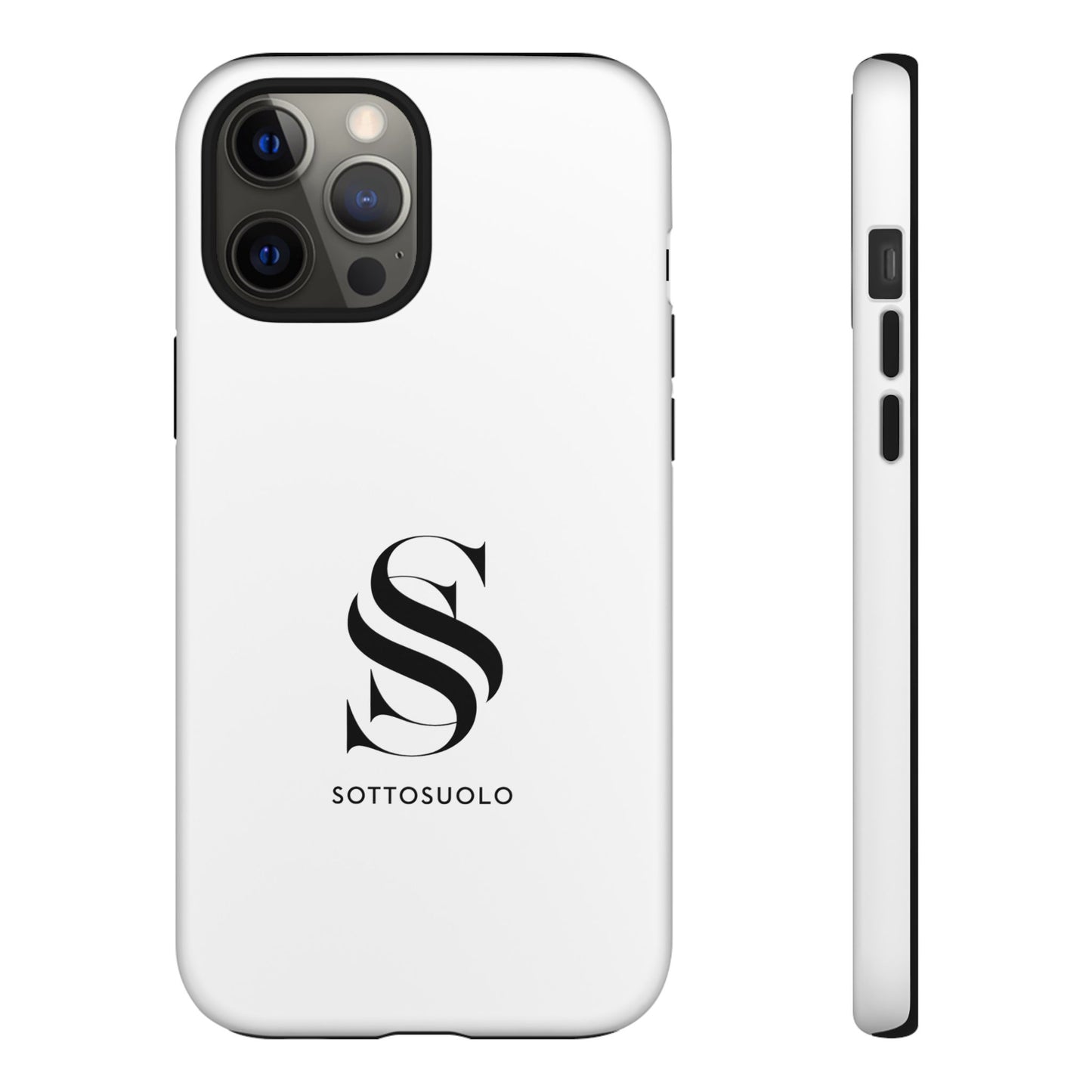 Sleek Phone Case with Monogram, Tough Phone Cover, Customizable Cases, Stylish Gadget Accessory, Gift for Tech Lovers, Modern Design