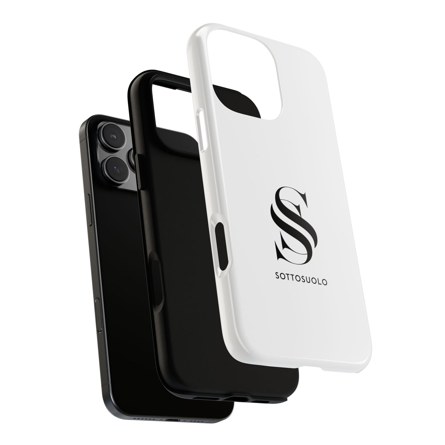 Sleek Phone Case with Monogram, Tough Phone Cover, Customizable Cases, Stylish Gadget Accessory, Gift for Tech Lovers, Modern Design