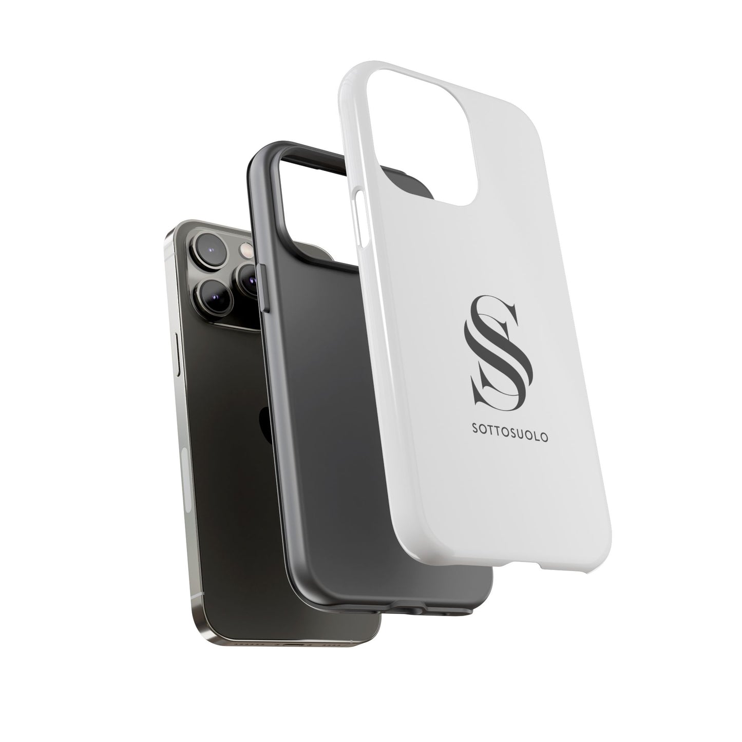 Sleek Phone Case with Monogram, Tough Phone Cover, Customizable Cases, Stylish Gadget Accessory, Gift for Tech Lovers, Modern Design