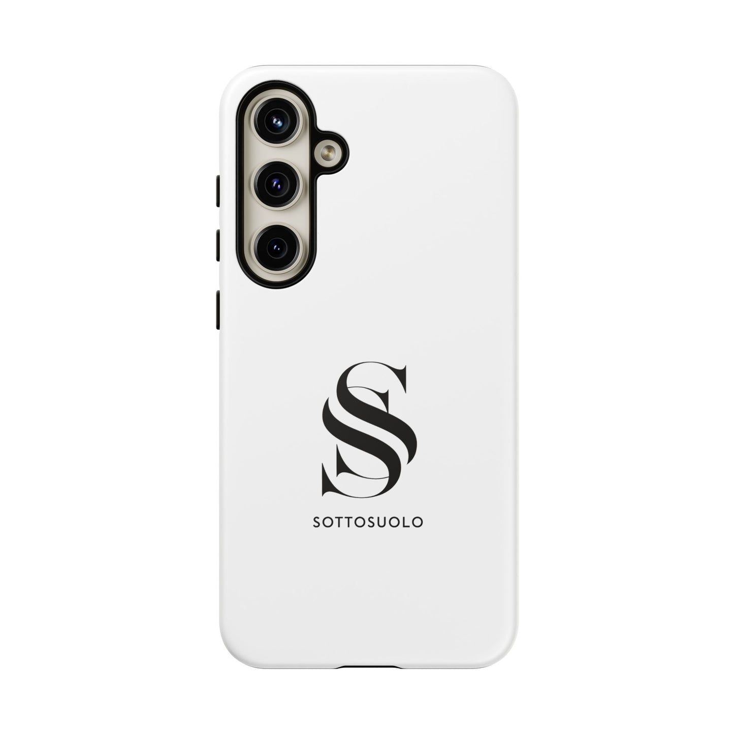 Sleek Phone Case with Monogram, Tough Phone Cover, Customizable Cases, Stylish Gadget Accessory, Gift for Tech Lovers, Modern Design