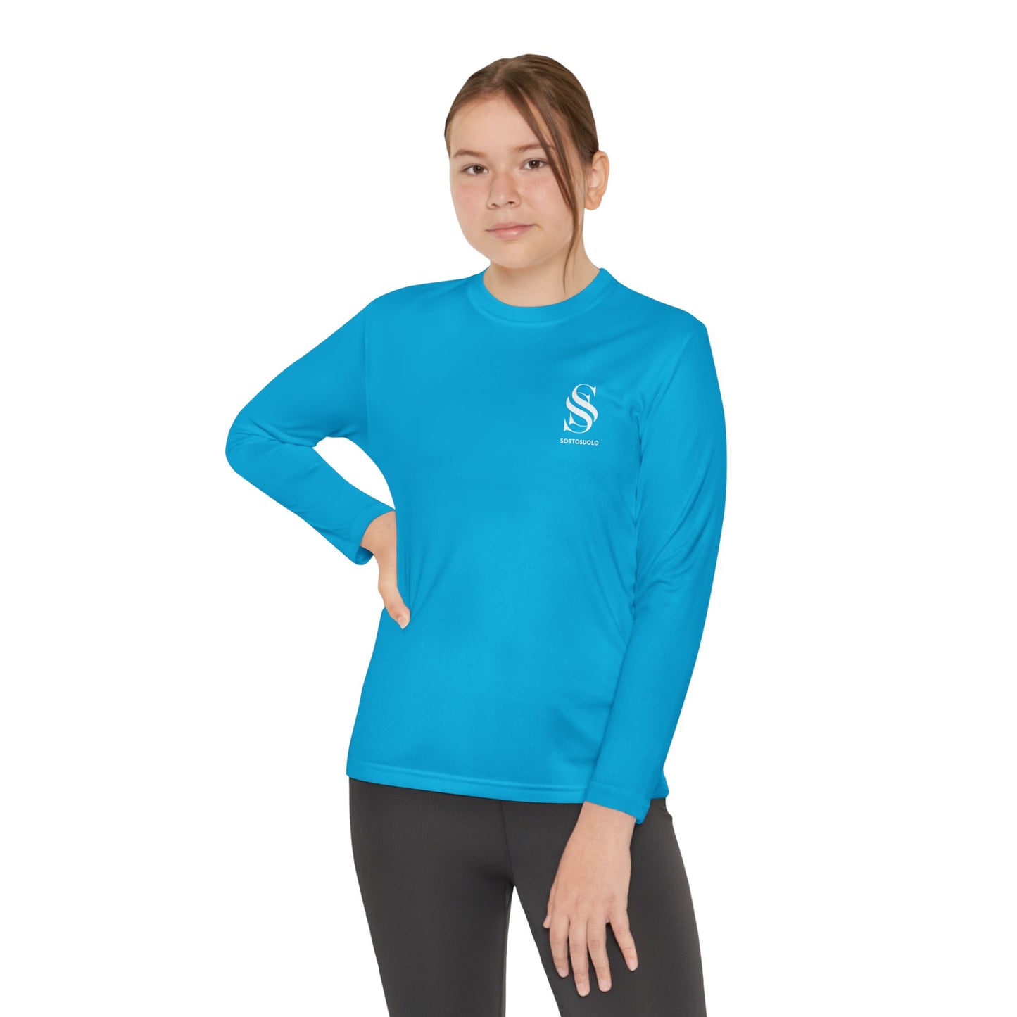 Youth Long Sleeve Competitor Tee - Perfect for Sports, Casual Wear, Active Lifestyle, Gift for Kids, Outdoor Adventures