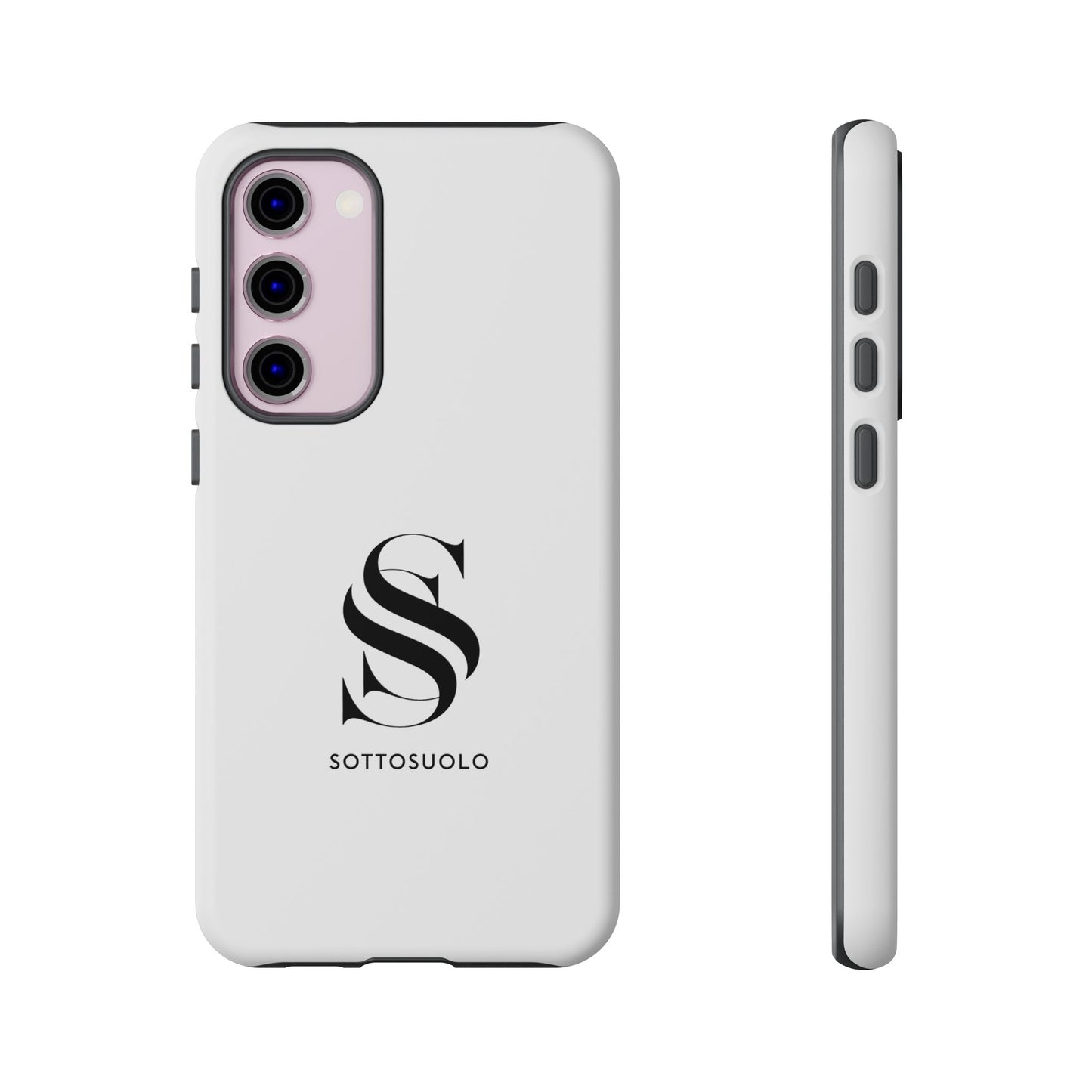 Sleek Phone Case with Monogram, Tough Phone Cover, Customizable Cases, Stylish Gadget Accessory, Gift for Tech Lovers, Modern Design