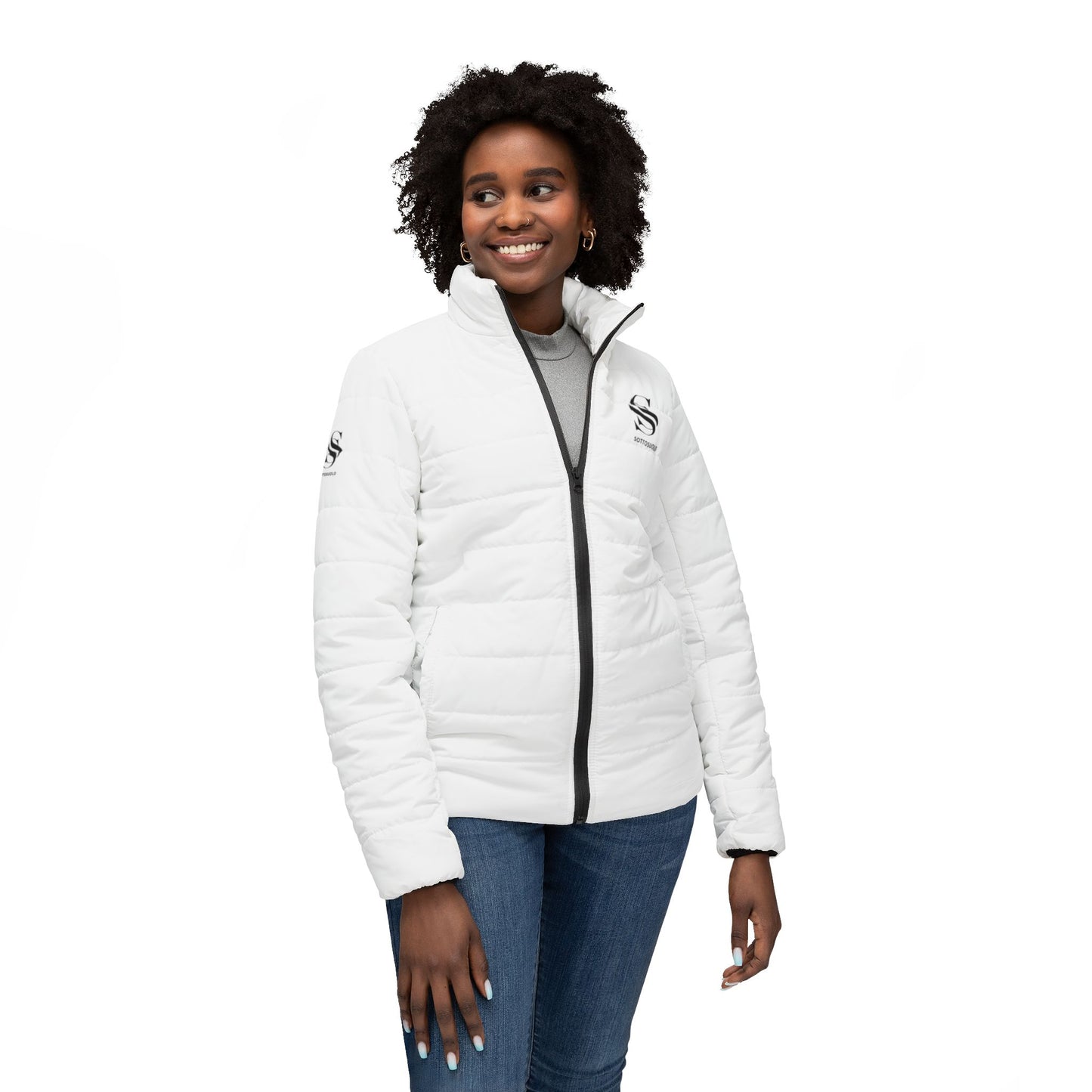 Stylish Women’s Puffer Jacket, Winter Coat, Warm Outerwear, Cold Weather Jacket, Perfect for Layering, Seasonal Wardrobe Essential