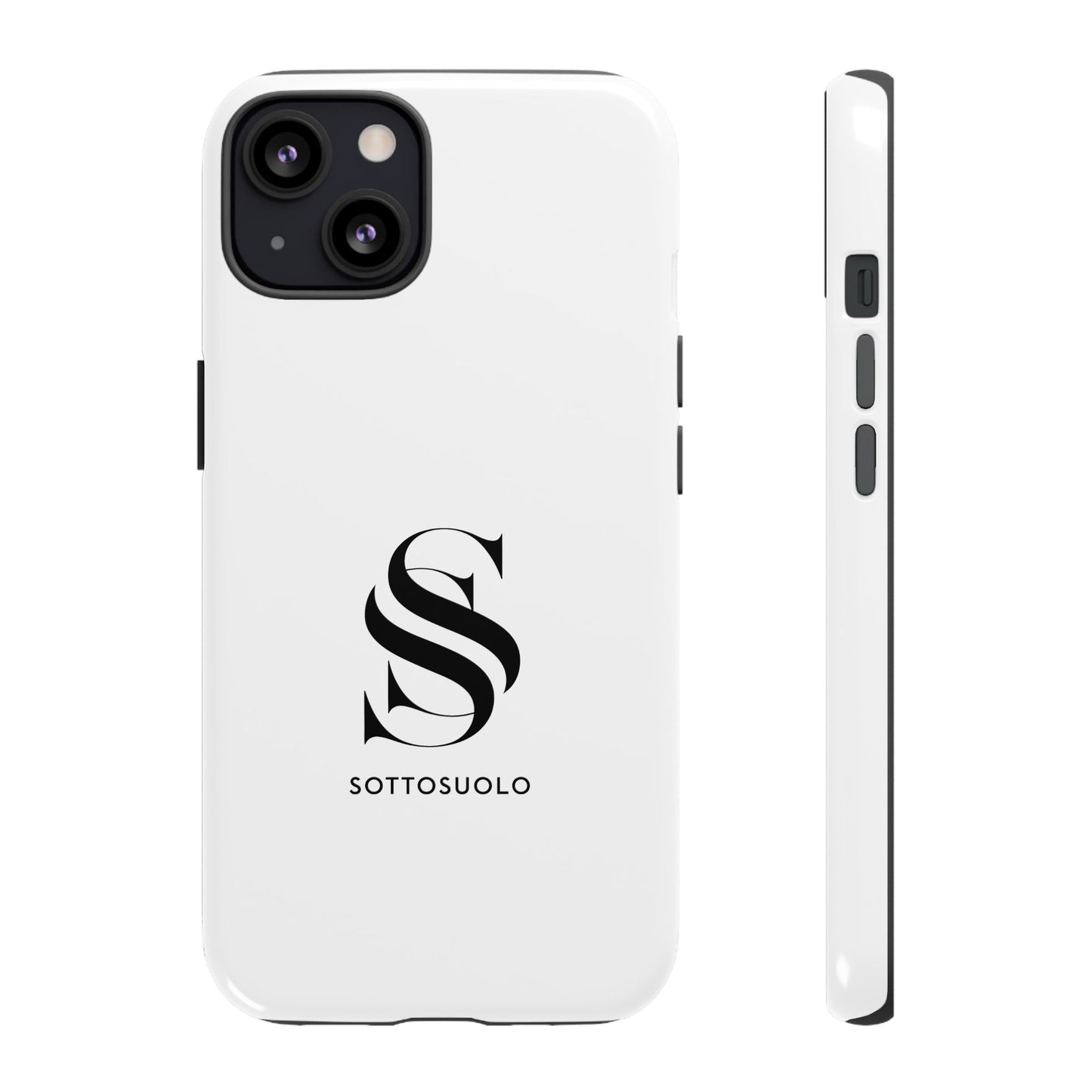 Sleek Phone Case with Monogram, Tough Phone Cover, Customizable Cases, Stylish Gadget Accessory, Gift for Tech Lovers, Modern Design