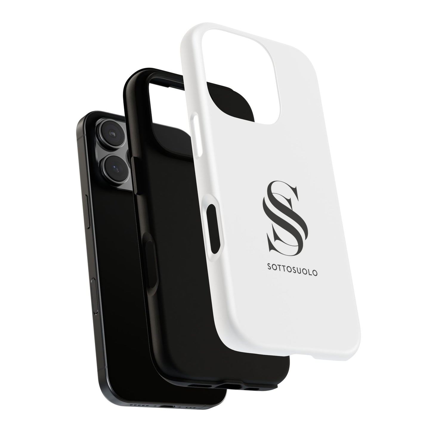 Sleek Phone Case with Monogram, Tough Phone Cover, Customizable Cases, Stylish Gadget Accessory, Gift for Tech Lovers, Modern Design