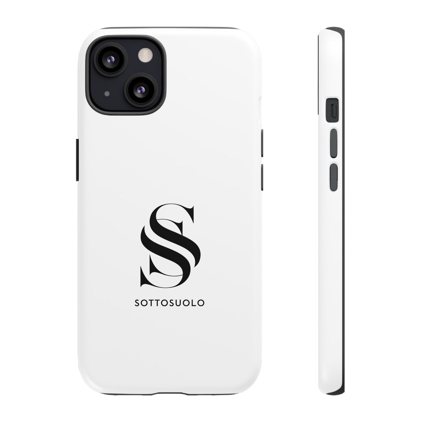 Sleek Phone Case with Monogram, Tough Phone Cover, Customizable Cases, Stylish Gadget Accessory, Gift for Tech Lovers, Modern Design
