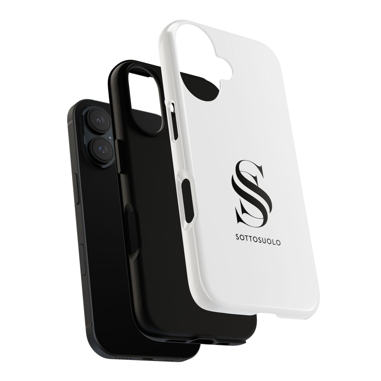 Sleek Phone Case with Monogram, Tough Phone Cover, Customizable Cases, Stylish Gadget Accessory, Gift for Tech Lovers, Modern Design