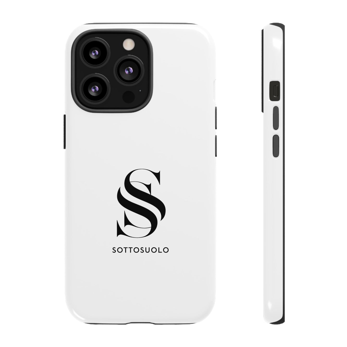 Sleek Phone Case with Monogram, Tough Phone Cover, Customizable Cases, Stylish Gadget Accessory, Gift for Tech Lovers, Modern Design