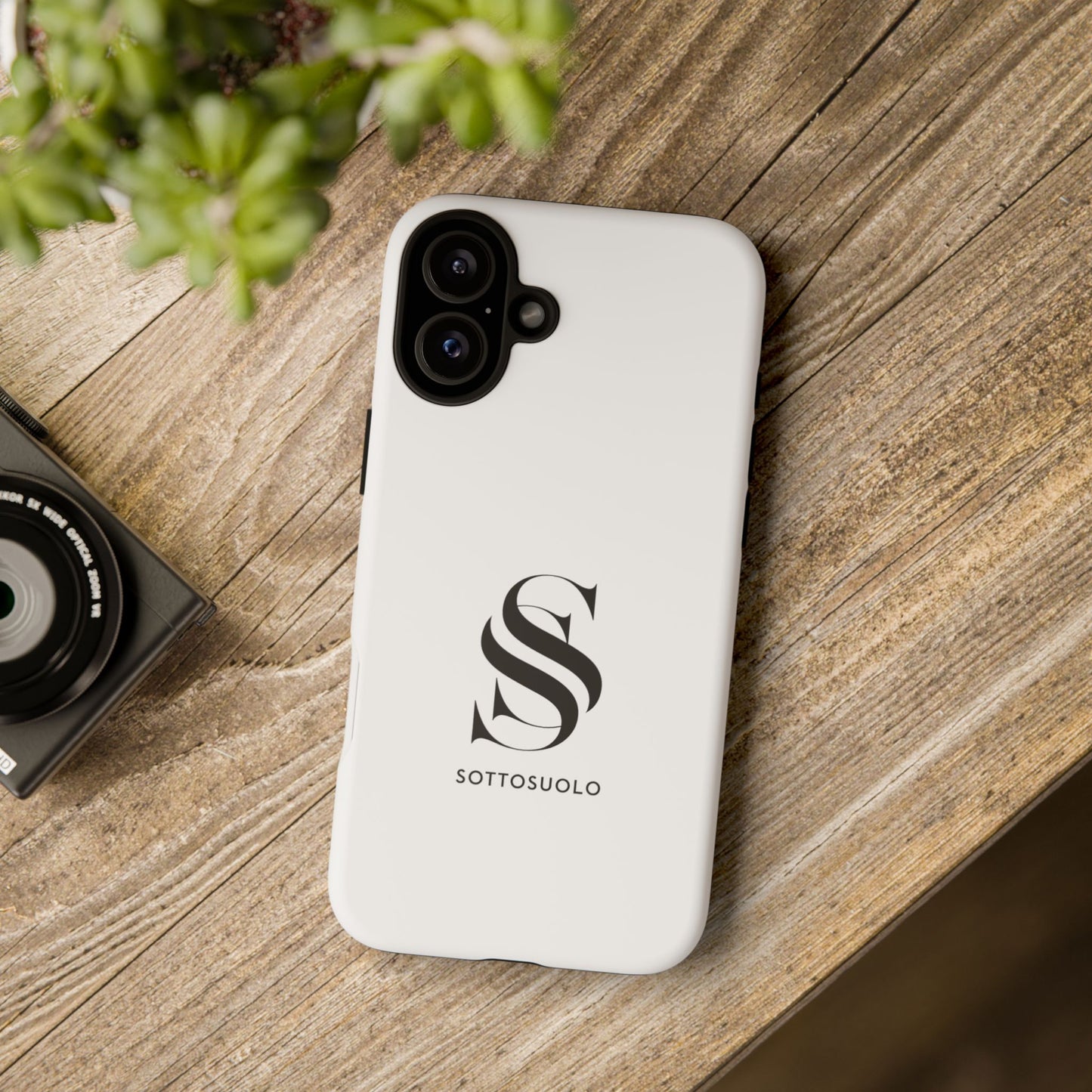 Sleek Phone Case with Monogram, Tough Phone Cover, Customizable Cases, Stylish Gadget Accessory, Gift for Tech Lovers, Modern Design
