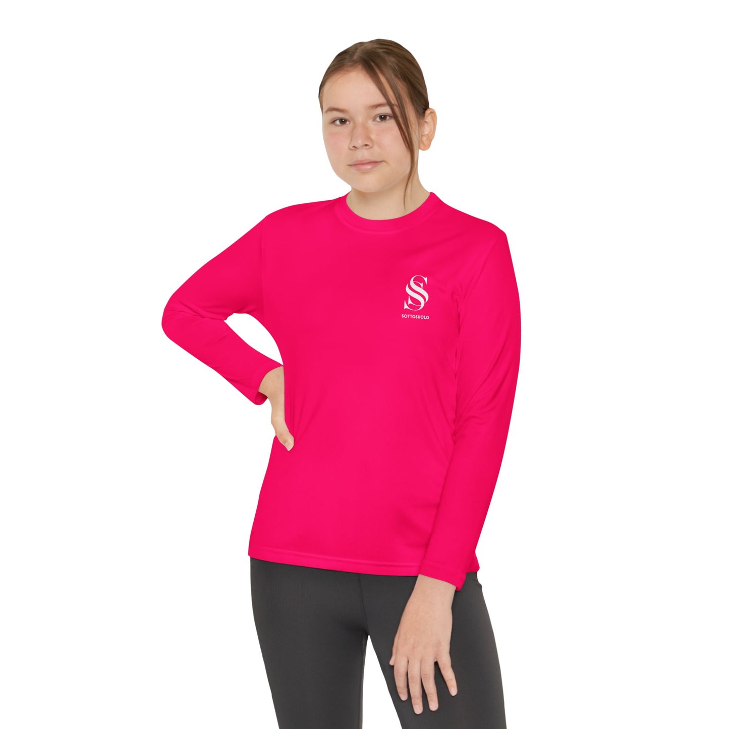 Youth Long Sleeve Competitor Tee - Perfect for Sports, Casual Wear, Active Lifestyle, Gift for Kids, Outdoor Adventures