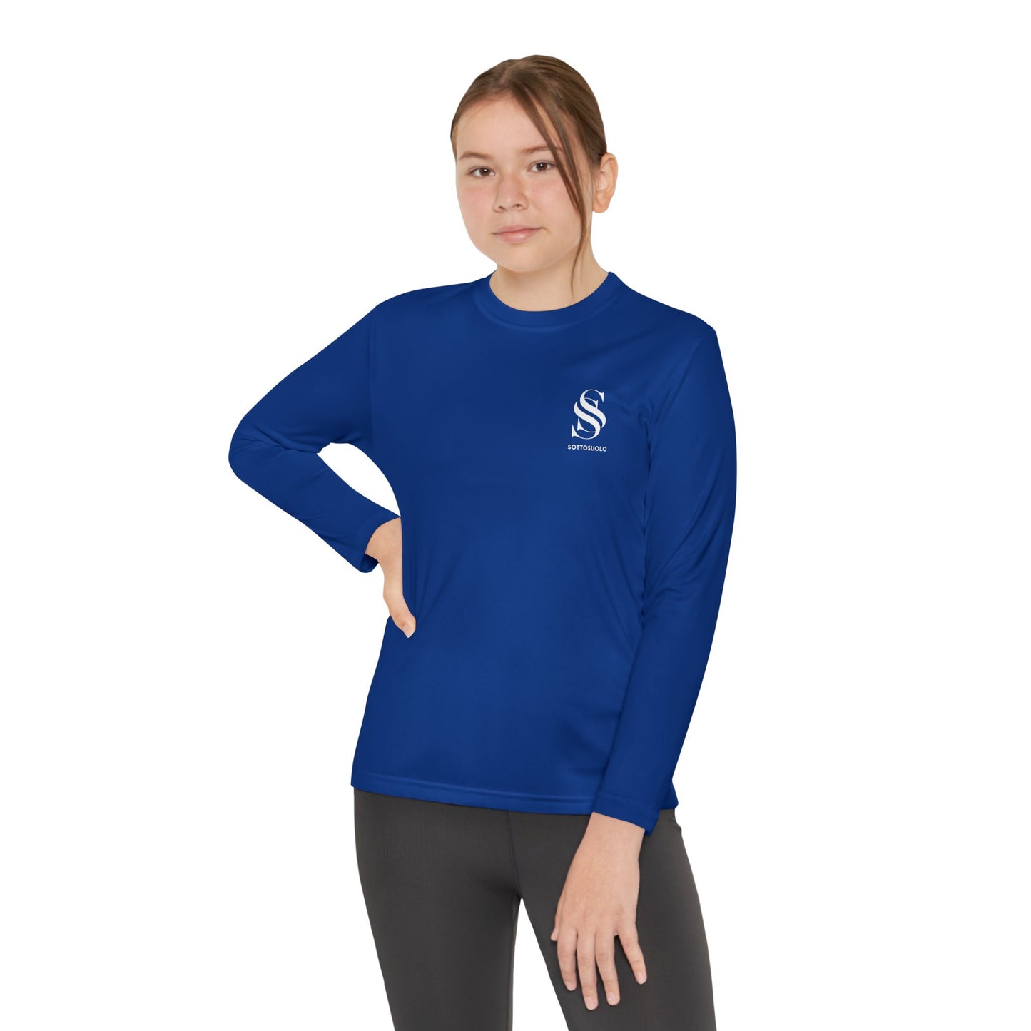 Youth Long Sleeve Competitor Tee - Perfect for Sports, Casual Wear, Active Lifestyle, Gift for Kids, Outdoor Adventures