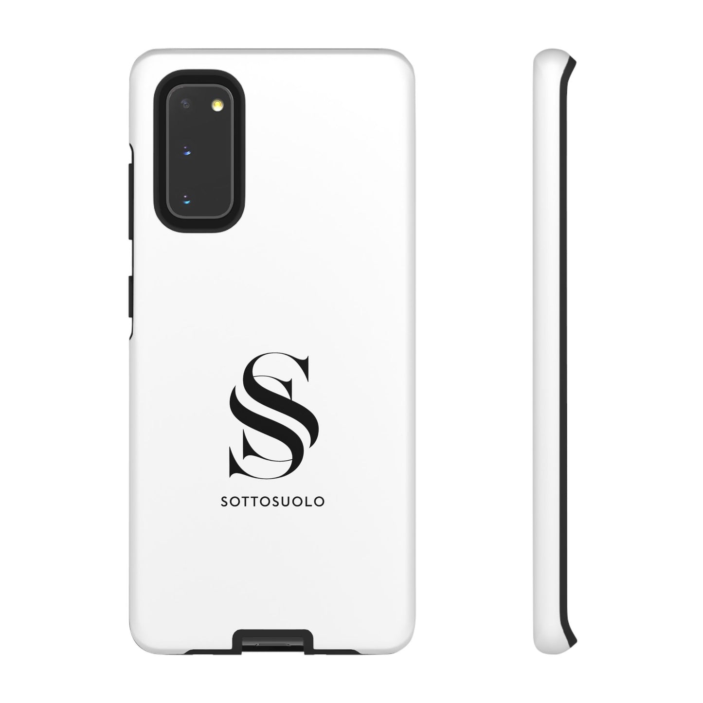 Sleek Phone Case with Monogram, Tough Phone Cover, Customizable Cases, Stylish Gadget Accessory, Gift for Tech Lovers, Modern Design