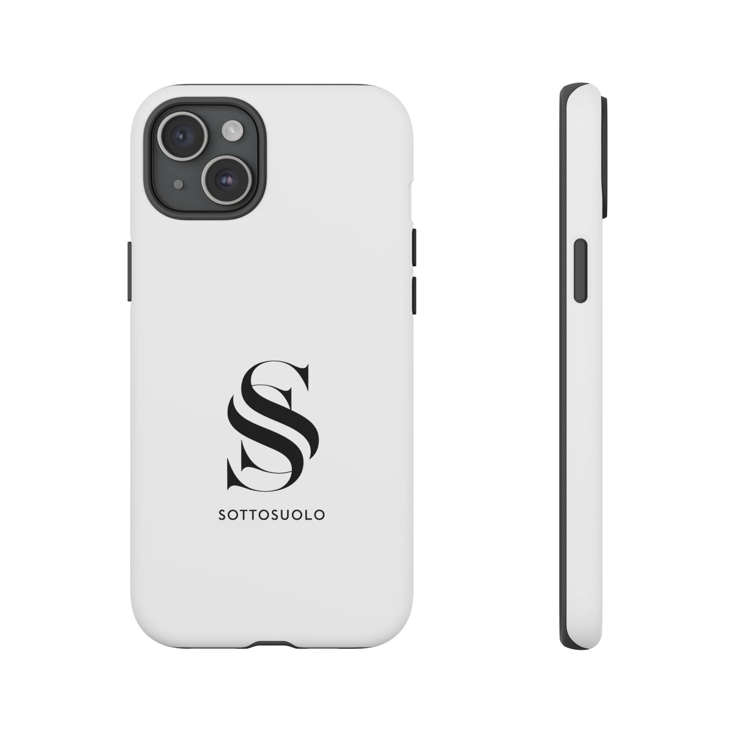 Sleek Phone Case with Monogram, Tough Phone Cover, Customizable Cases, Stylish Gadget Accessory, Gift for Tech Lovers, Modern Design