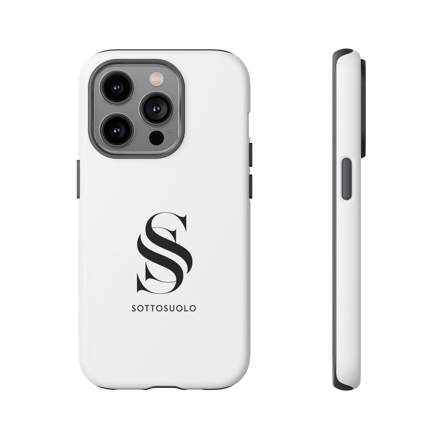 Sleek Phone Case with Monogram, Tough Phone Cover, Customizable Cases, Stylish Gadget Accessory, Gift for Tech Lovers, Modern Design