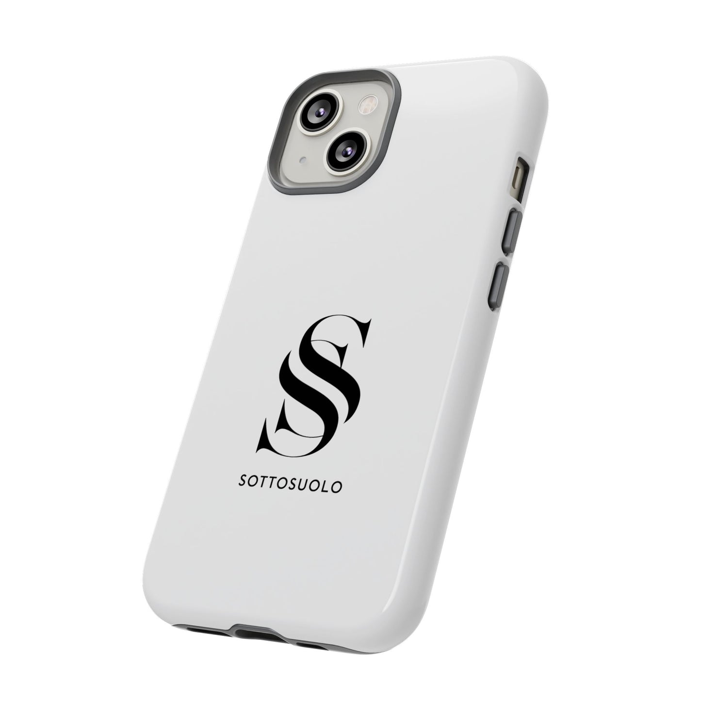 Sleek Phone Case with Monogram, Tough Phone Cover, Customizable Cases, Stylish Gadget Accessory, Gift for Tech Lovers, Modern Design