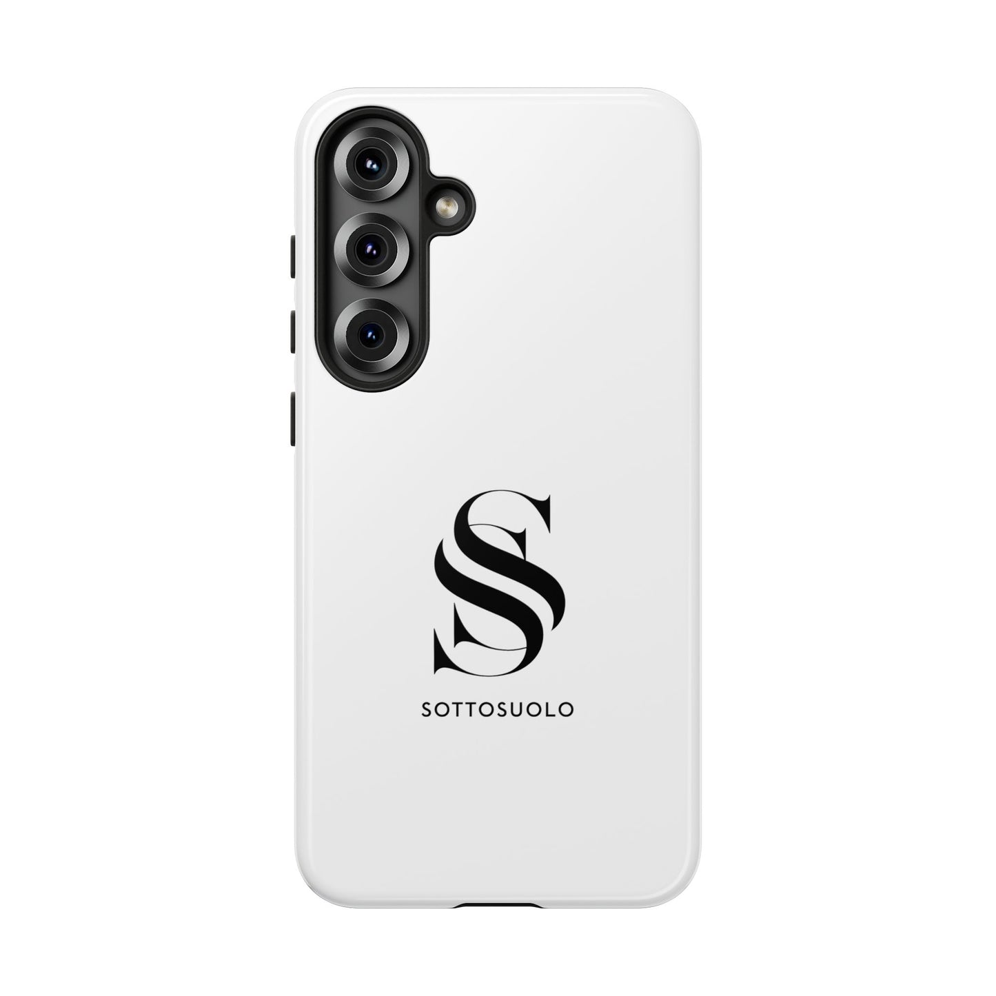 Sleek Phone Case with Monogram, Tough Phone Cover, Customizable Cases, Stylish Gadget Accessory, Gift for Tech Lovers, Modern Design