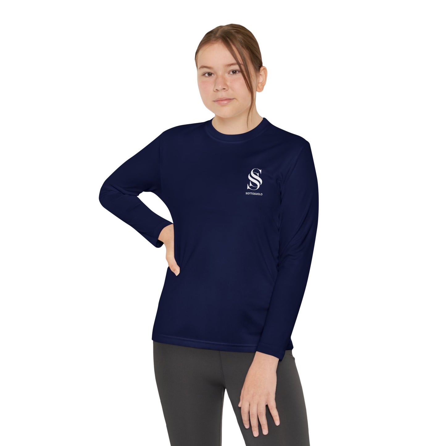 Youth Long Sleeve Competitor Tee - Perfect for Sports, Casual Wear, Active Lifestyle, Gift for Kids, Outdoor Adventures