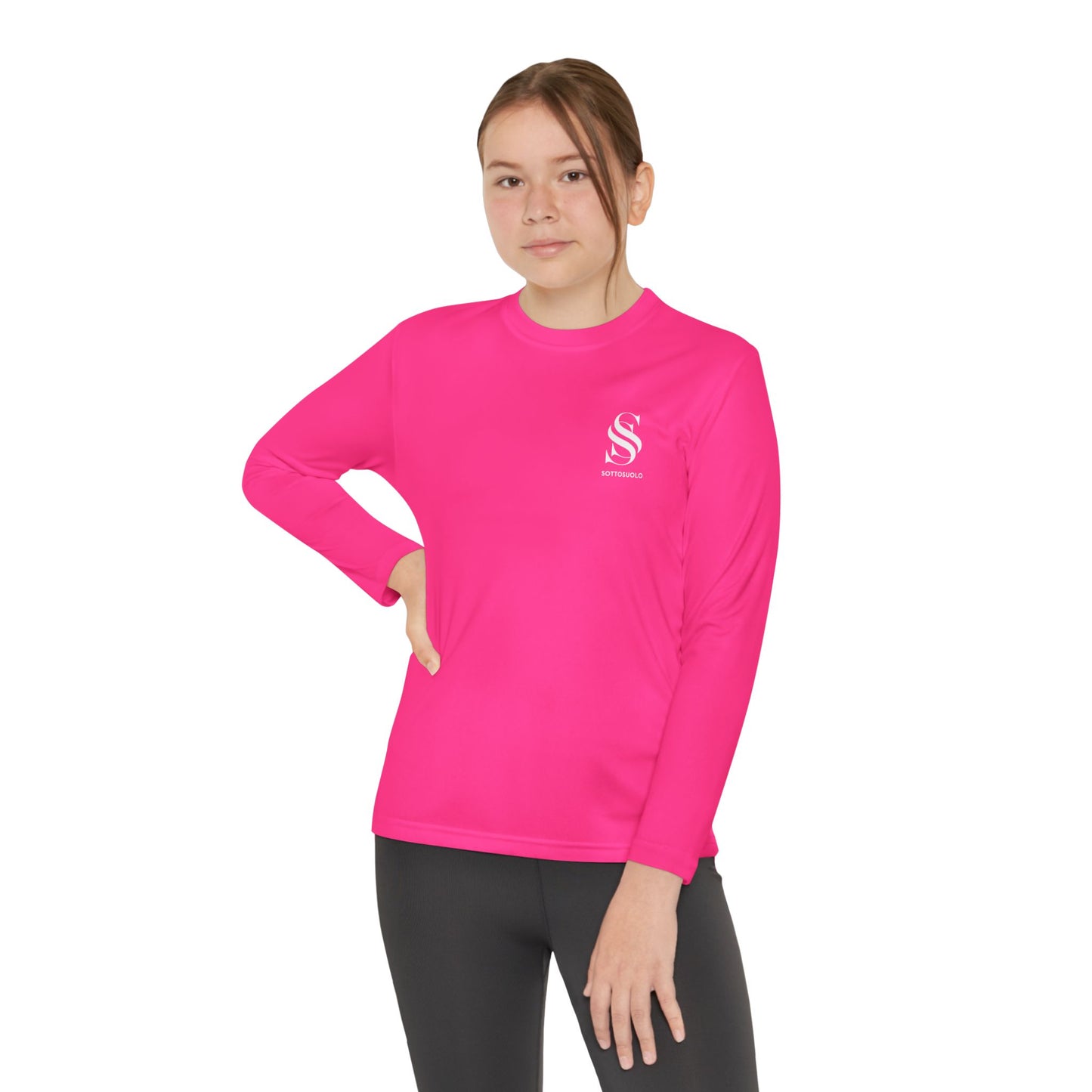 Youth Long Sleeve Competitor Tee - Perfect for Sports, Casual Wear, Active Lifestyle, Gift for Kids, Outdoor Adventures