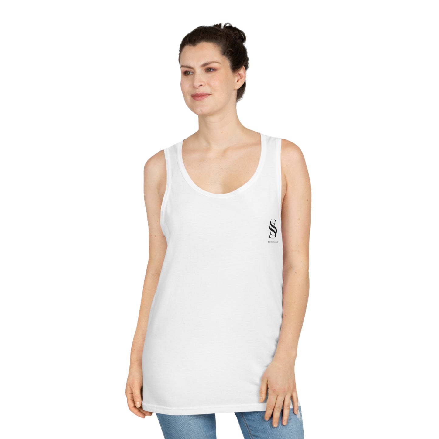 Unisex Softstyle™ Tank Top - Comfortable Casual Wear for Summer, Gym, and Relaxation, Ideal for Hot Days, Festivals, and Workouts
