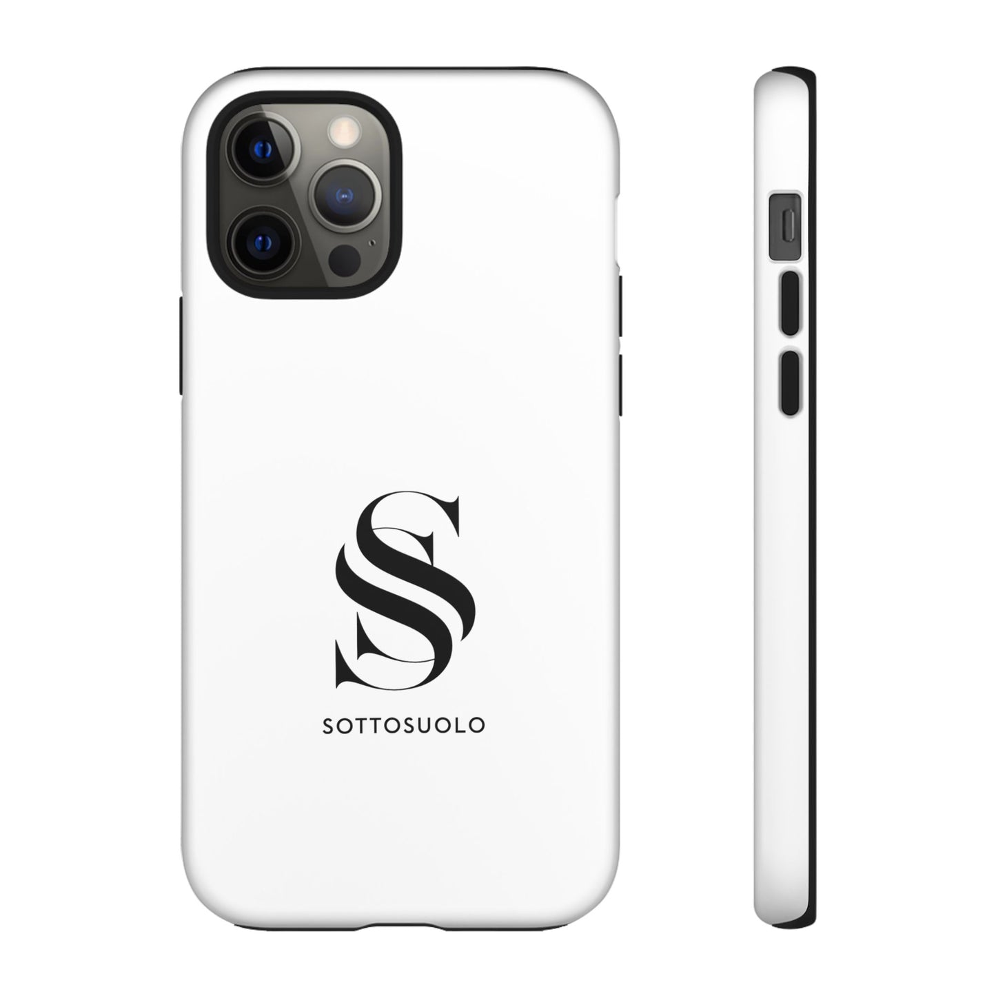 Sleek Phone Case with Monogram, Tough Phone Cover, Customizable Cases, Stylish Gadget Accessory, Gift for Tech Lovers, Modern Design