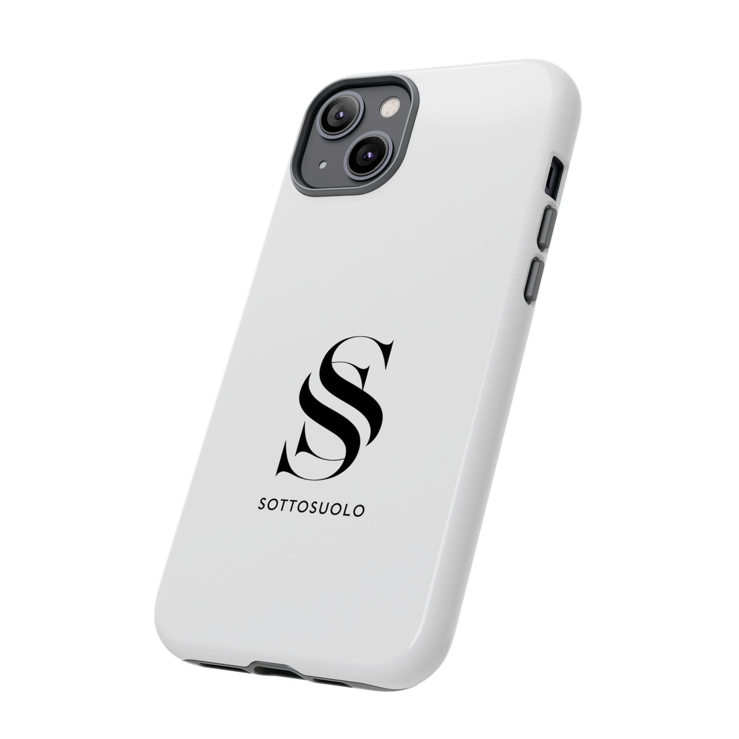 Sleek Phone Case with Monogram, Tough Phone Cover, Customizable Cases, Stylish Gadget Accessory, Gift for Tech Lovers, Modern Design