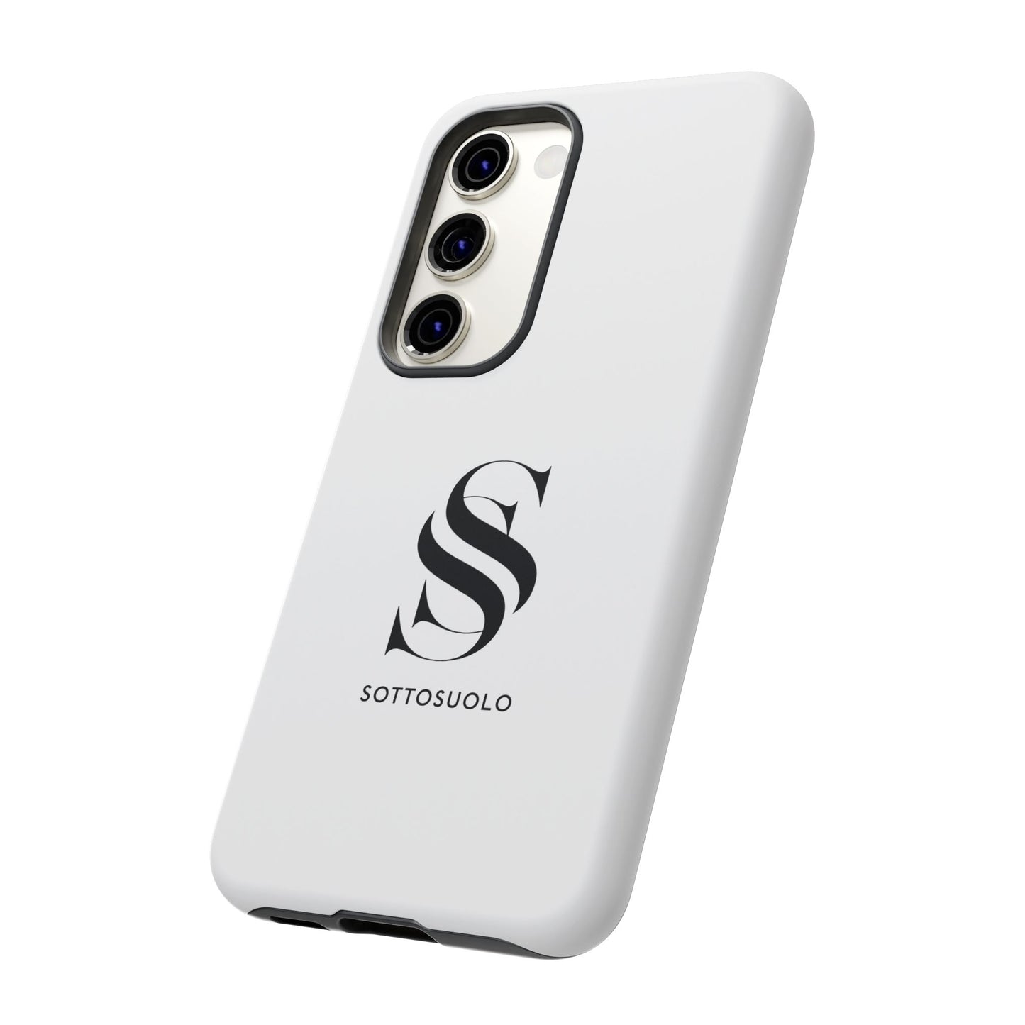 Sleek Phone Case with Monogram, Tough Phone Cover, Customizable Cases, Stylish Gadget Accessory, Gift for Tech Lovers, Modern Design