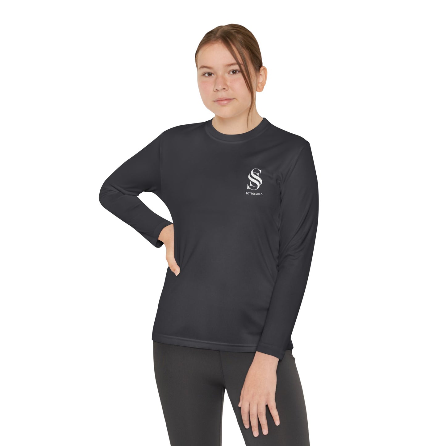 Youth Long Sleeve Competitor Tee - Perfect for Sports, Casual Wear, Active Lifestyle, Gift for Kids, Outdoor Adventures