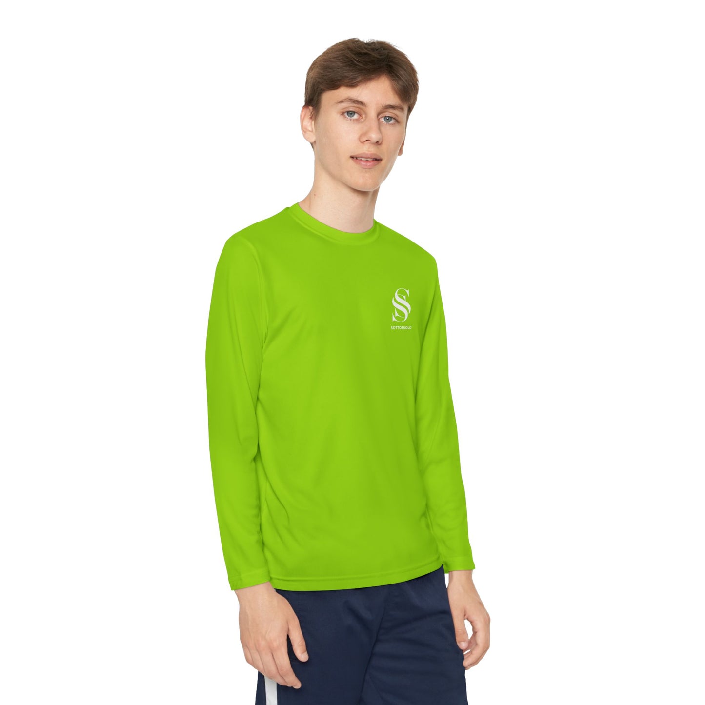 Youth Long Sleeve Competitor Tee - Perfect for Sports, Casual Wear, Active Lifestyle, Gift for Kids, Outdoor Adventures