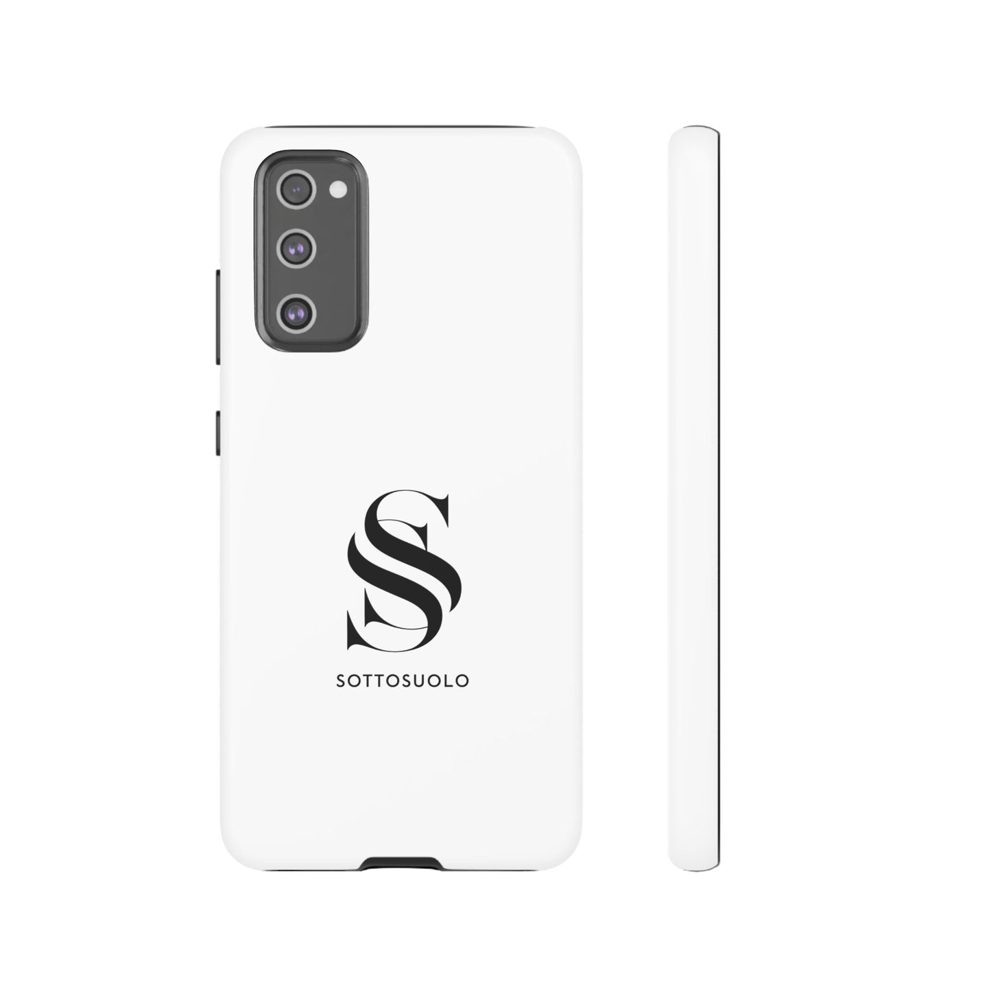 Sleek Phone Case with Monogram, Tough Phone Cover, Customizable Cases, Stylish Gadget Accessory, Gift for Tech Lovers, Modern Design