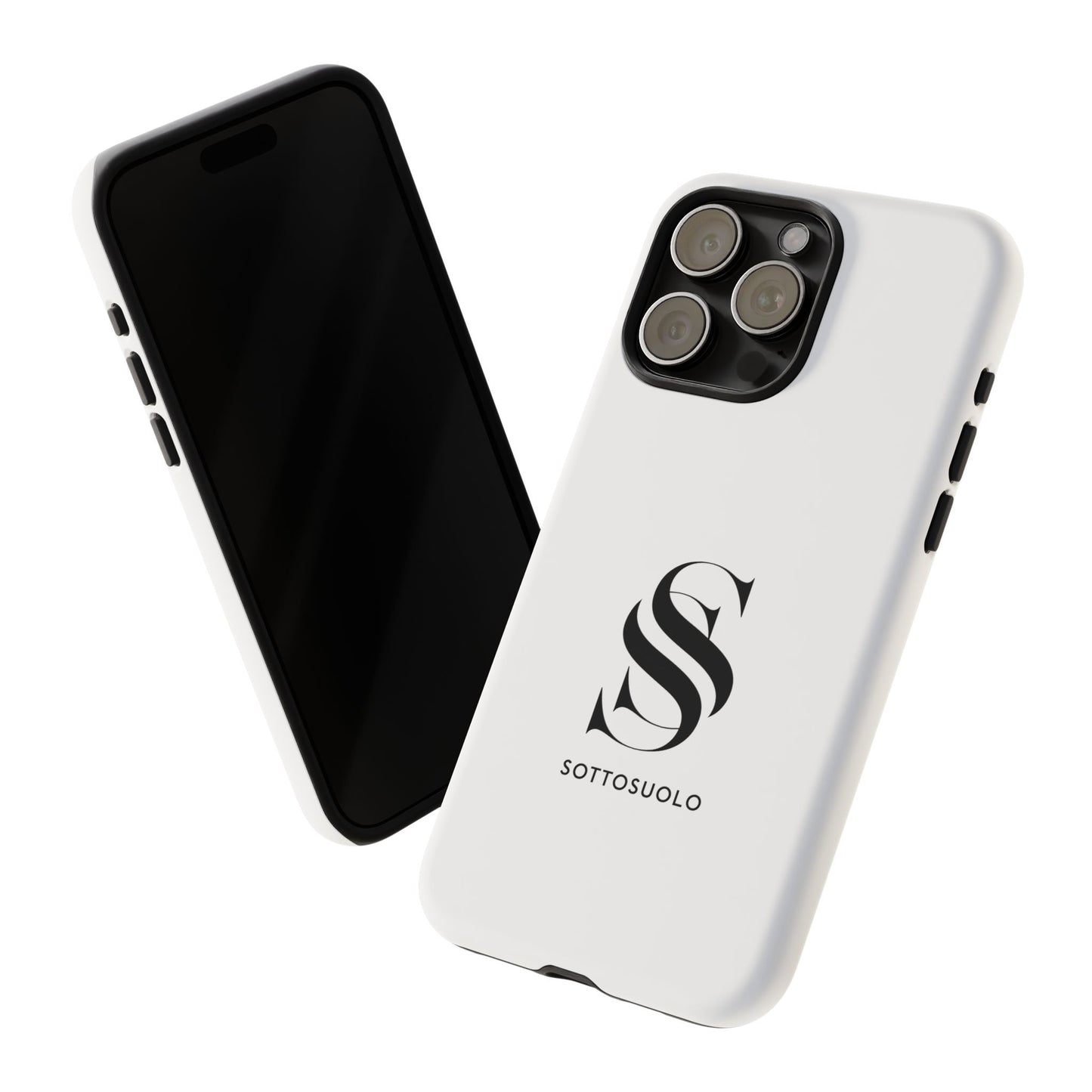 Sleek Phone Case with Monogram, Tough Phone Cover, Customizable Cases, Stylish Gadget Accessory, Gift for Tech Lovers, Modern Design