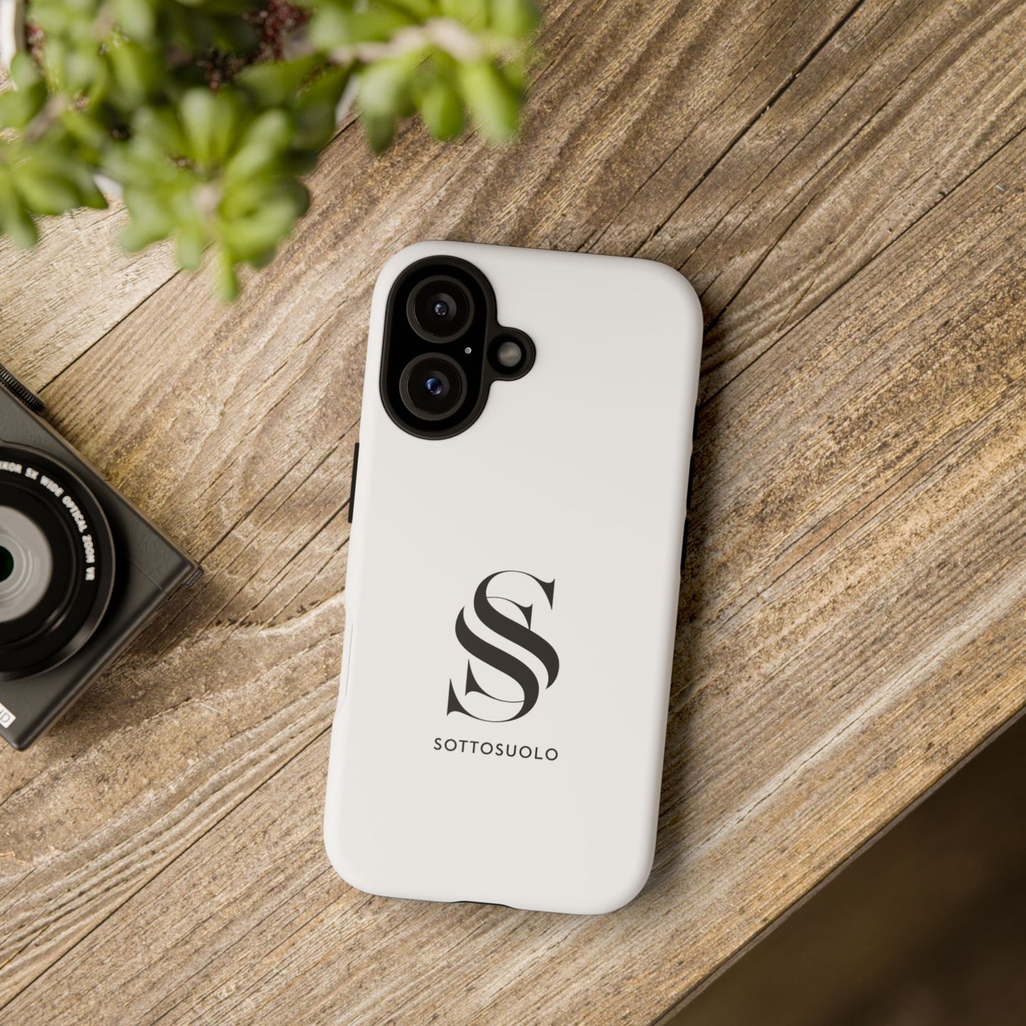Sleek Phone Case with Monogram, Tough Phone Cover, Customizable Cases, Stylish Gadget Accessory, Gift for Tech Lovers, Modern Design