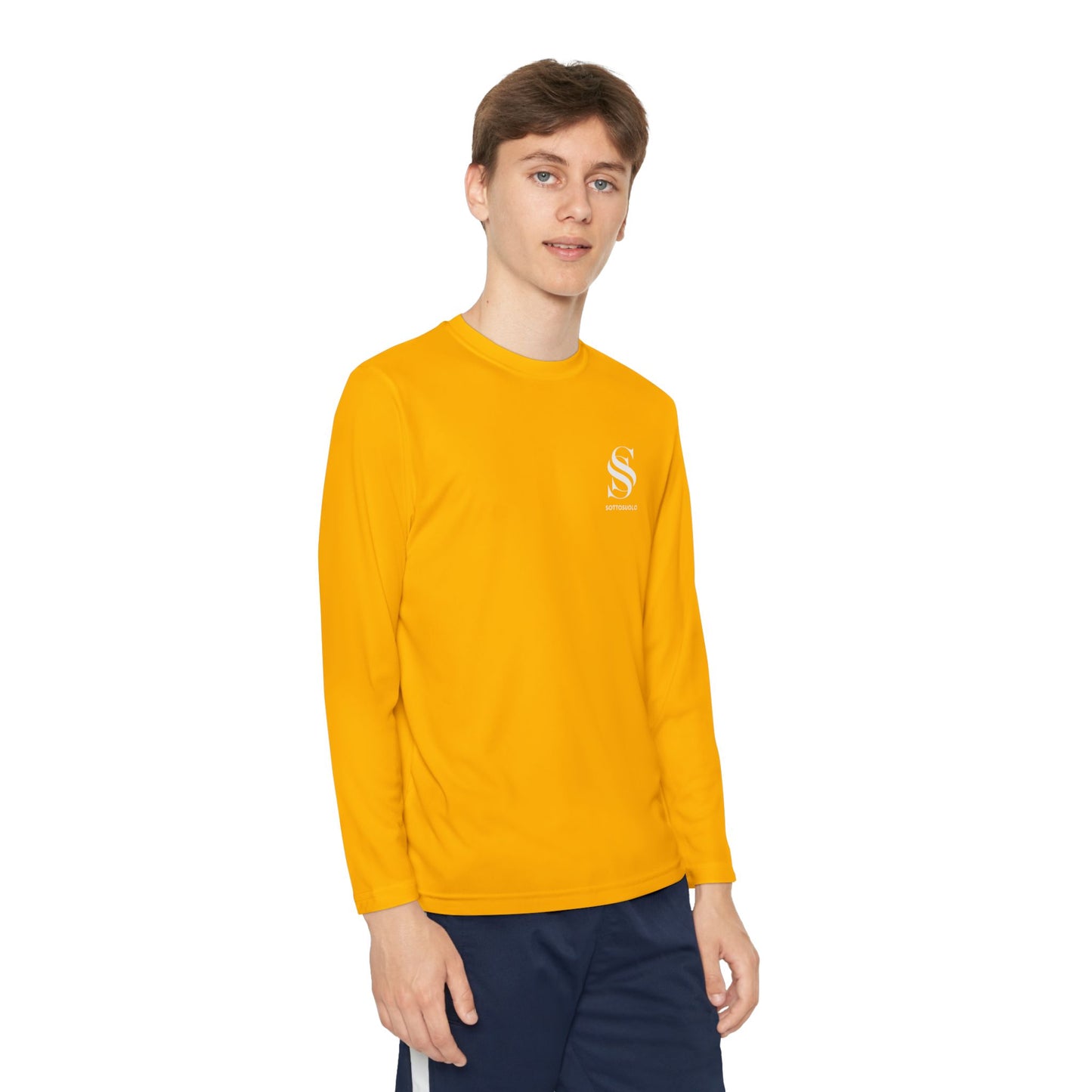 Youth Long Sleeve Competitor Tee - Perfect for Sports, Casual Wear, Active Lifestyle, Gift for Kids, Outdoor Adventures