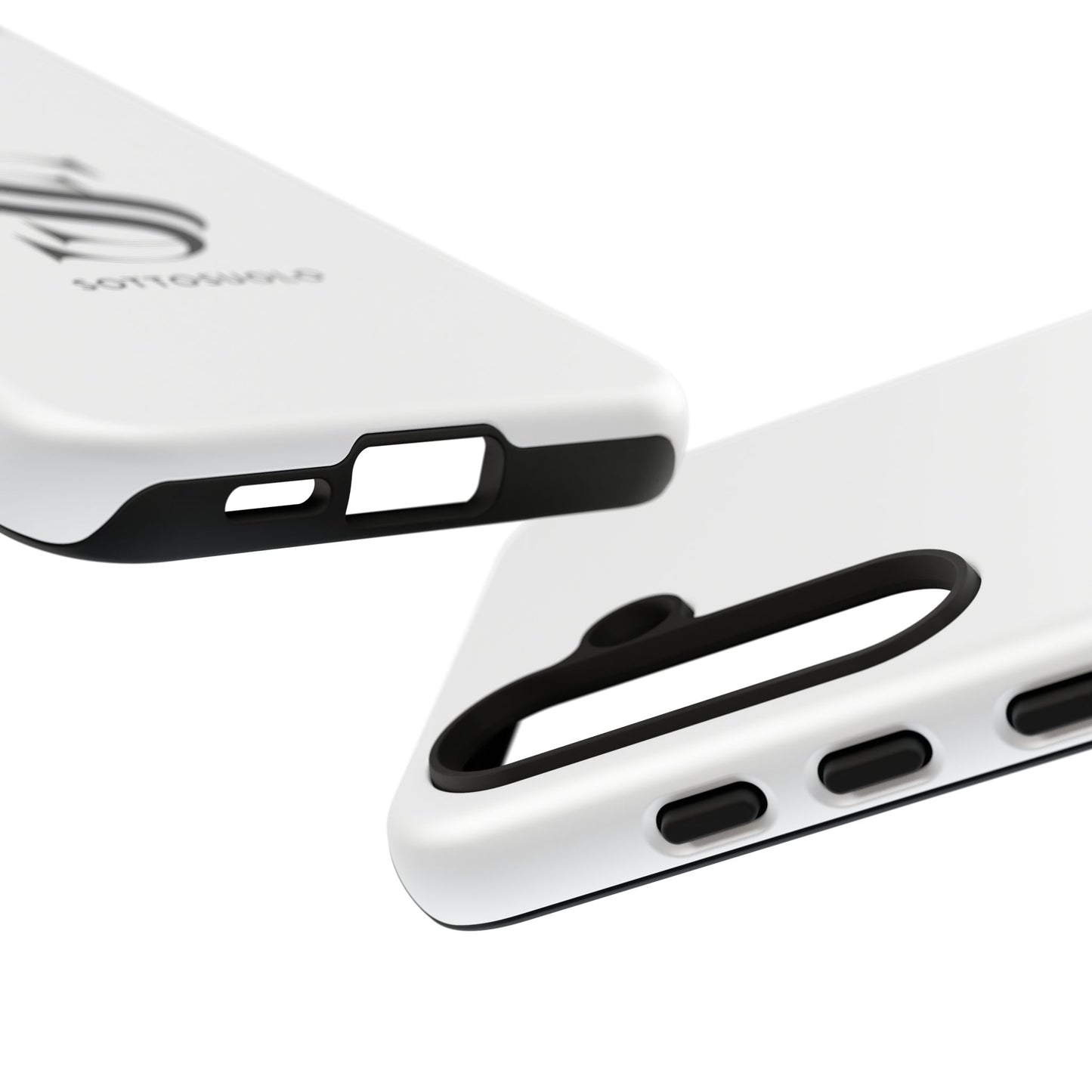 Sleek Phone Case with Monogram, Tough Phone Cover, Customizable Cases, Stylish Gadget Accessory, Gift for Tech Lovers, Modern Design