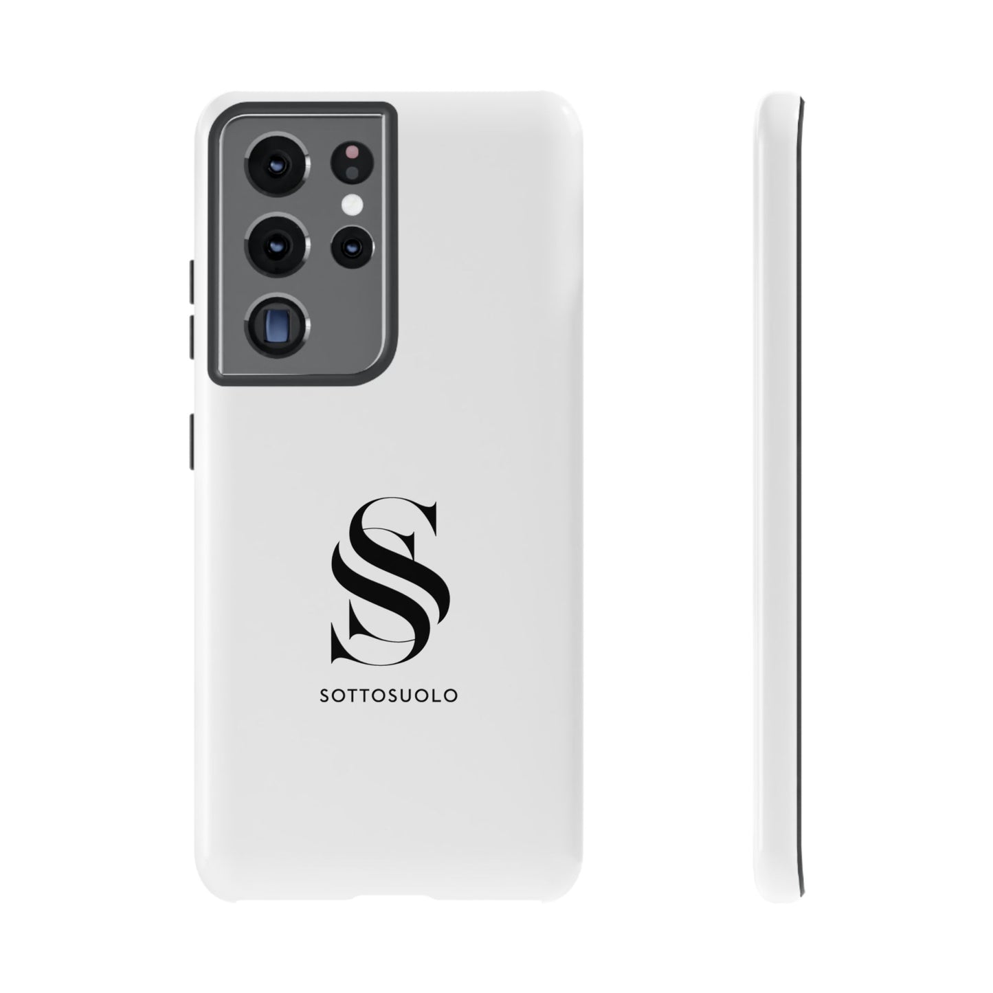 Sleek Phone Case with Monogram, Tough Phone Cover, Customizable Cases, Stylish Gadget Accessory, Gift for Tech Lovers, Modern Design