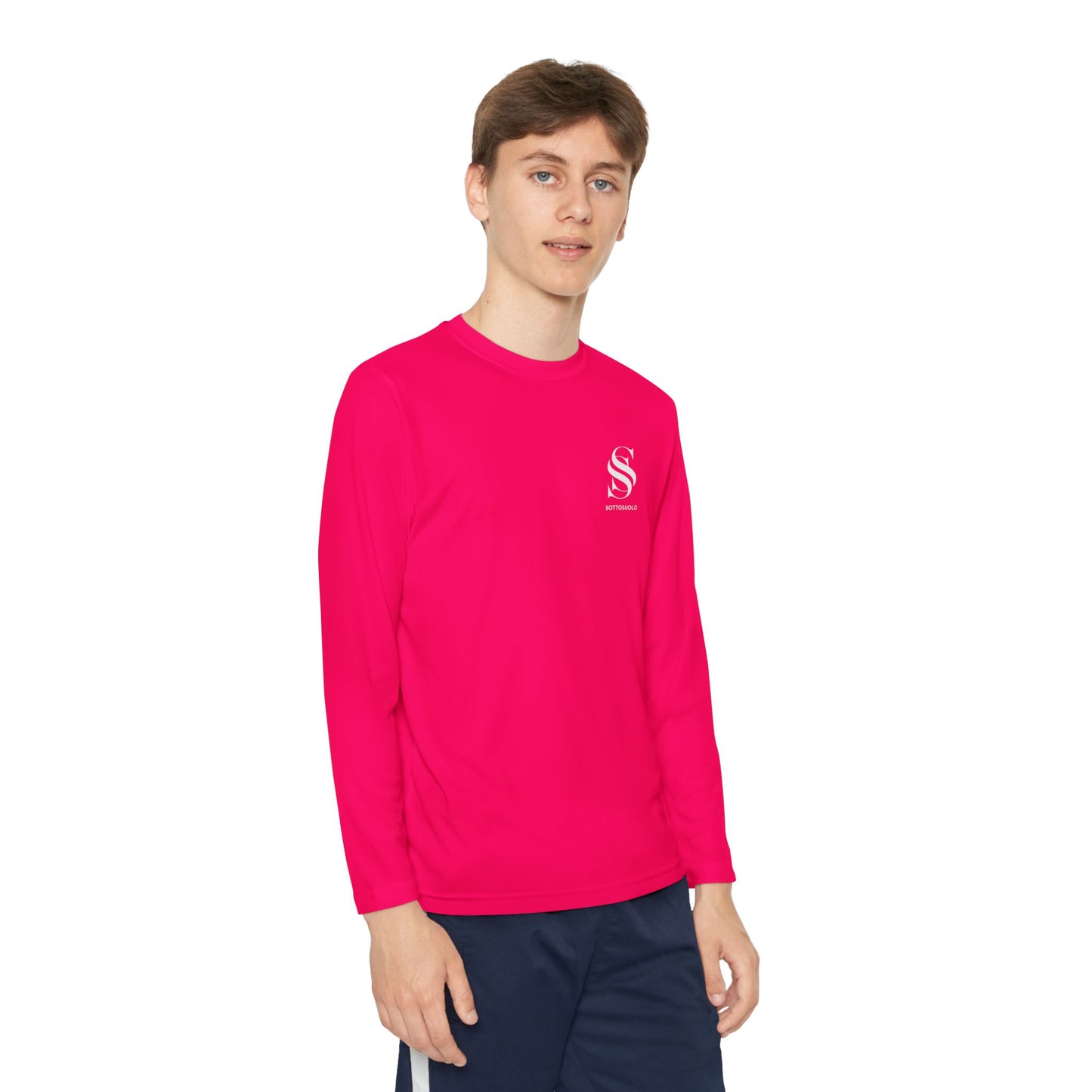 Youth Long Sleeve Competitor Tee - Perfect for Sports, Casual Wear, Active Lifestyle, Gift for Kids, Outdoor Adventures